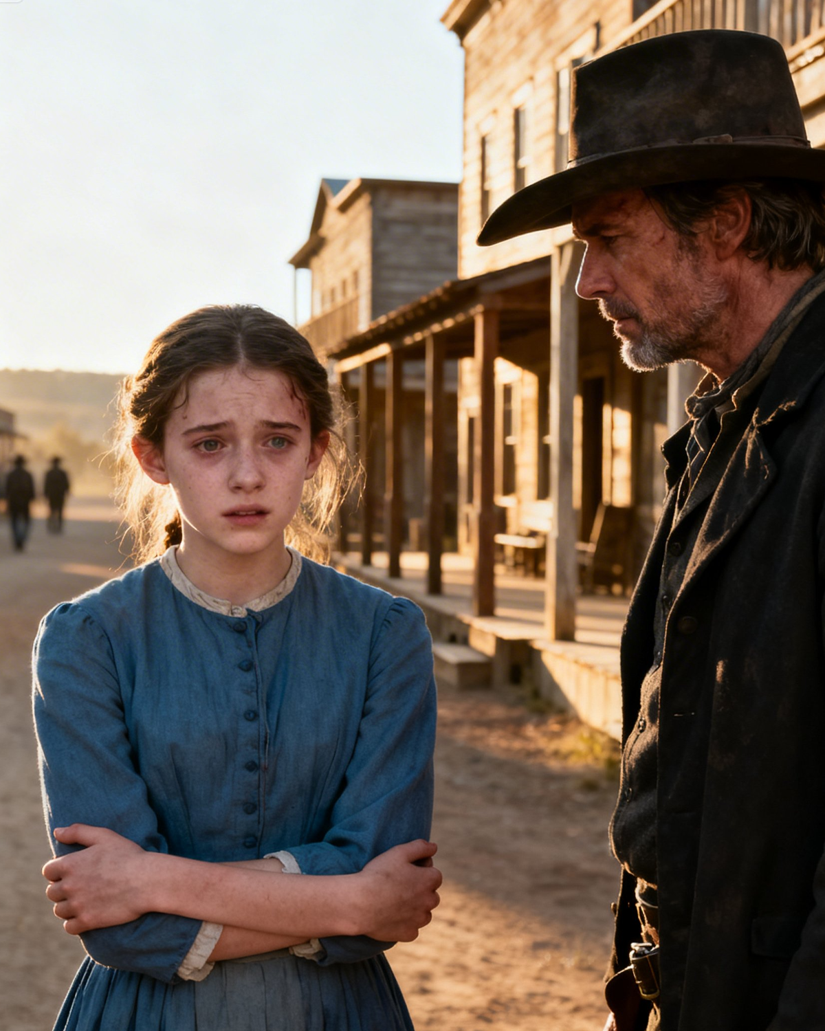 She Whispered ‘It Hurts When I Sit’ — The Town Looked Away, But One Man Believed Her