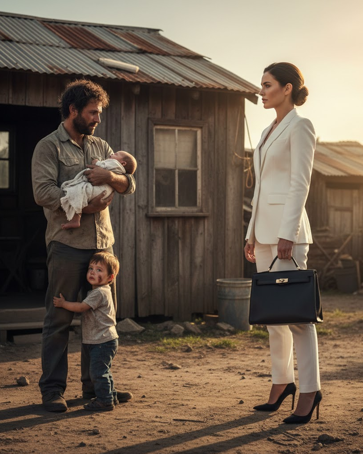 A wealthy woman arrived unexpectedly at her employee’s house without warning… and that discovery completely changed his life.