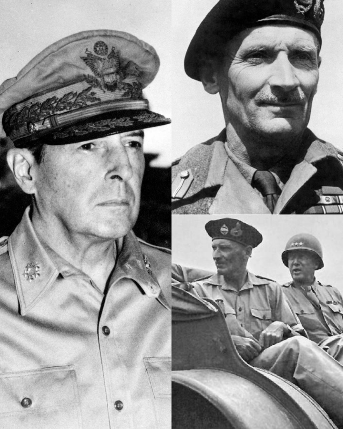 What MacArthur Said When Montgomery Demanded Patton Be Fired After Crossing the Rhine in 36 Hours
