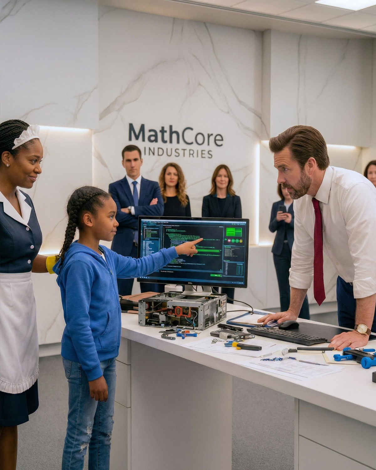 “Fix This And I’ll Give You $100M,” the CEO Mocked — But the Maid’s Daughter Solved It Instantly