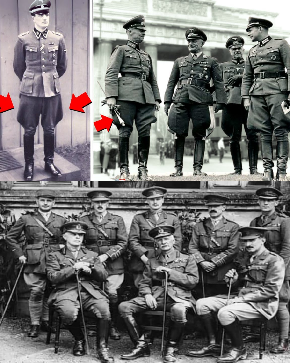 Why did the Germans wear such baggy pants in WWII?