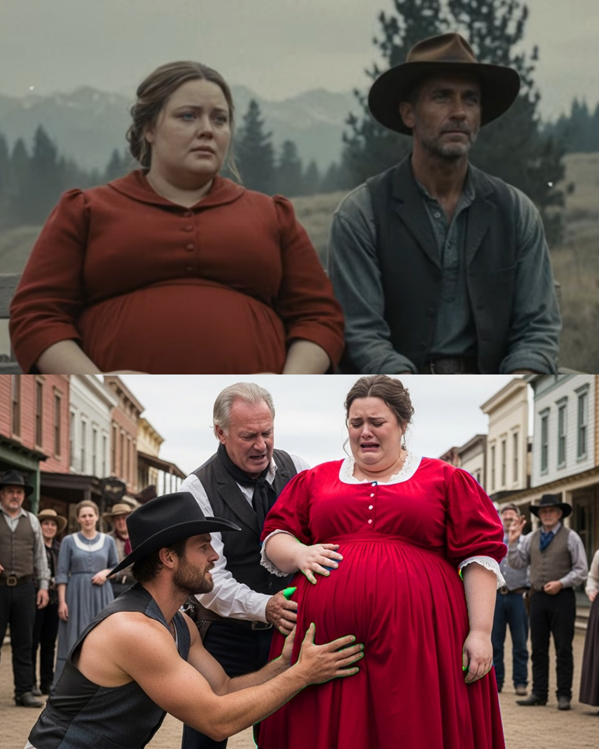 A Father Handed Over His Pregnant Daughter for a Debt — What the Mountain Cowboy Gave Back Shocked