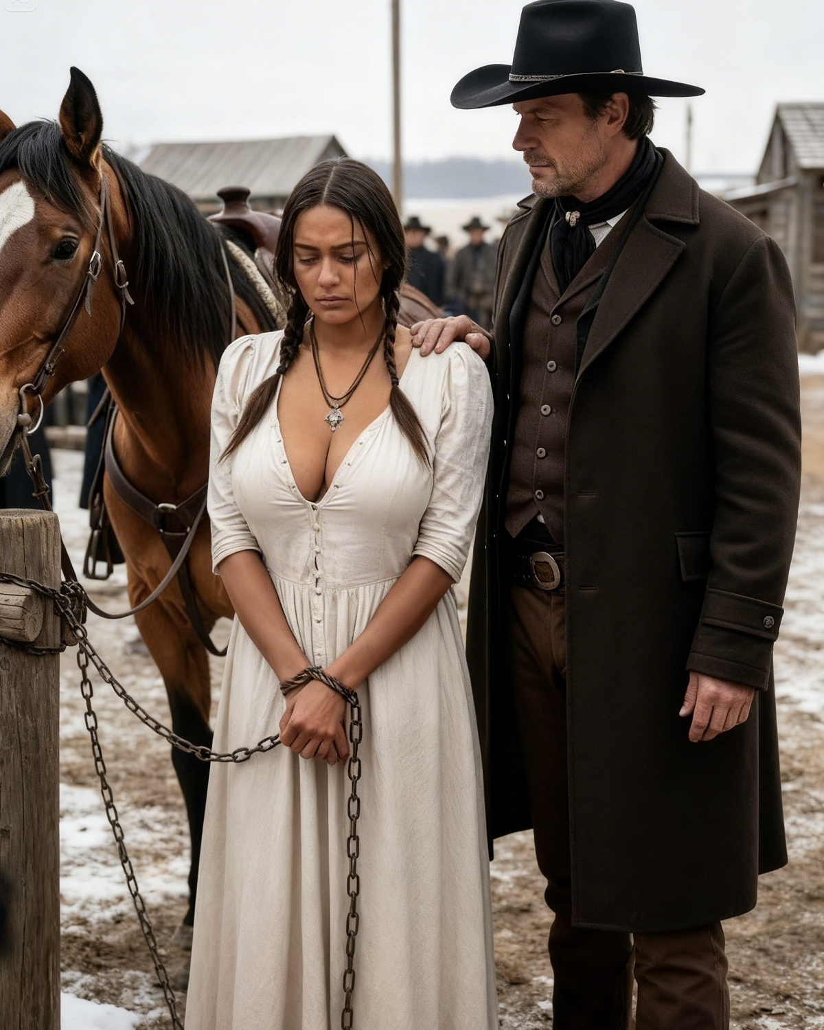 “Don’t Buy the Horse — Buy Me, Rancher… I’ll Be Yours Forever