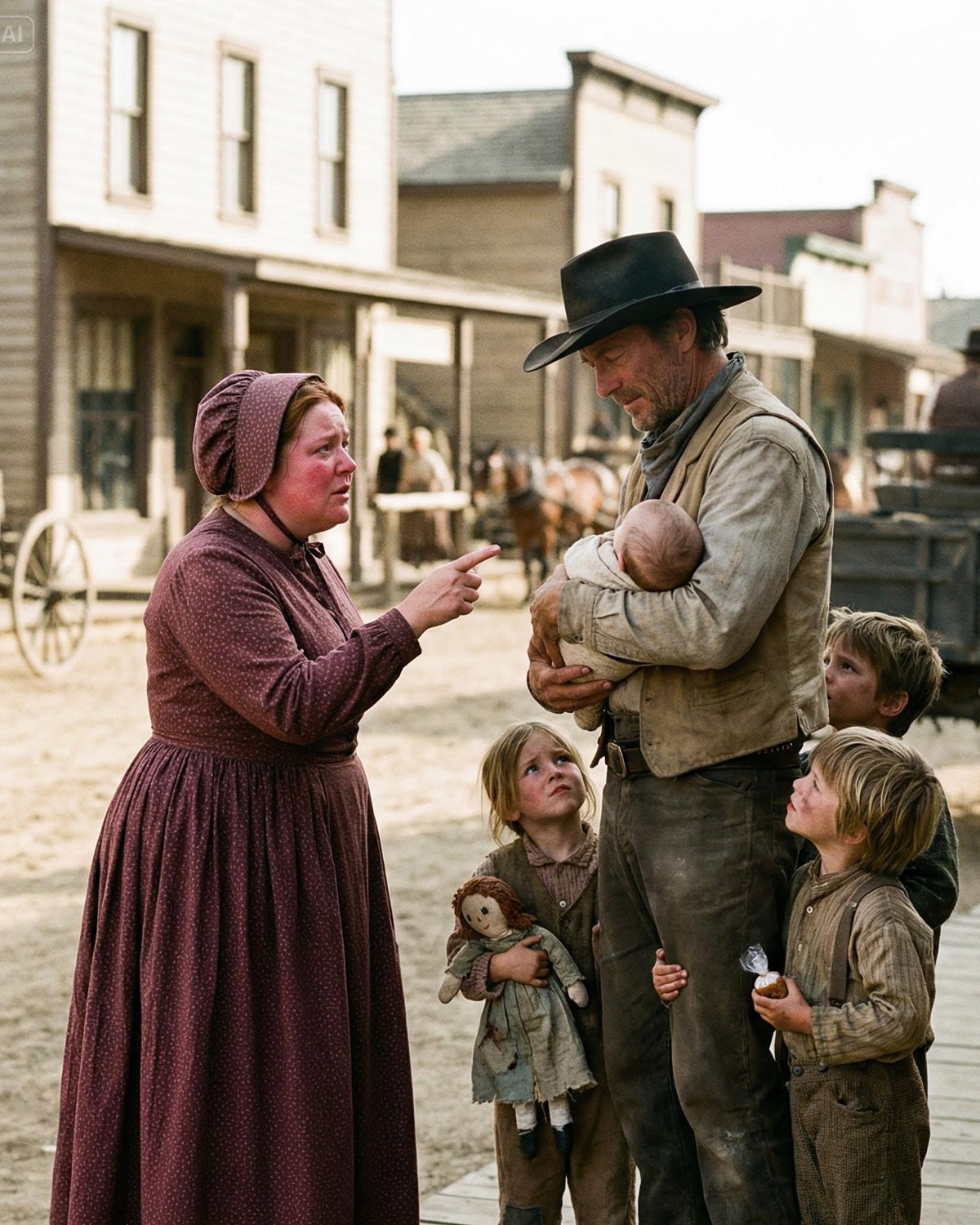 I Am Not Fit for Any Man, The Curvy Woman Said —But I Can Love Your Children.” The Cowboy Went Quiet