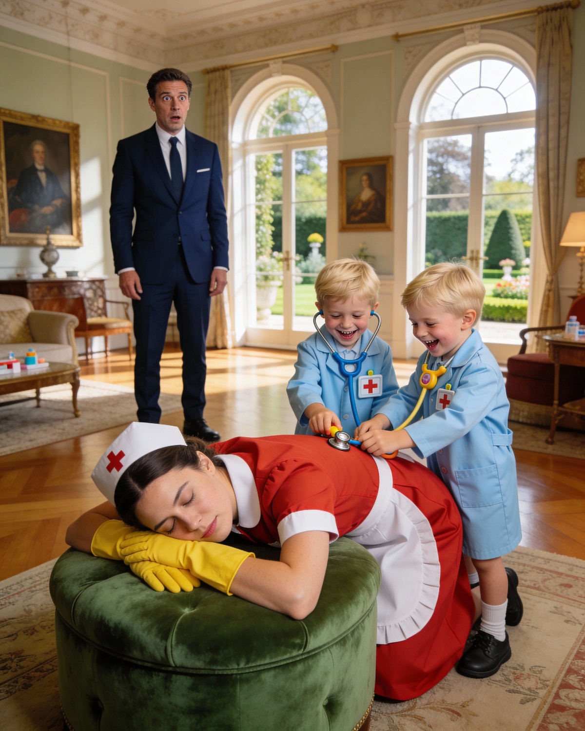 The Interview At The Glass Mansion