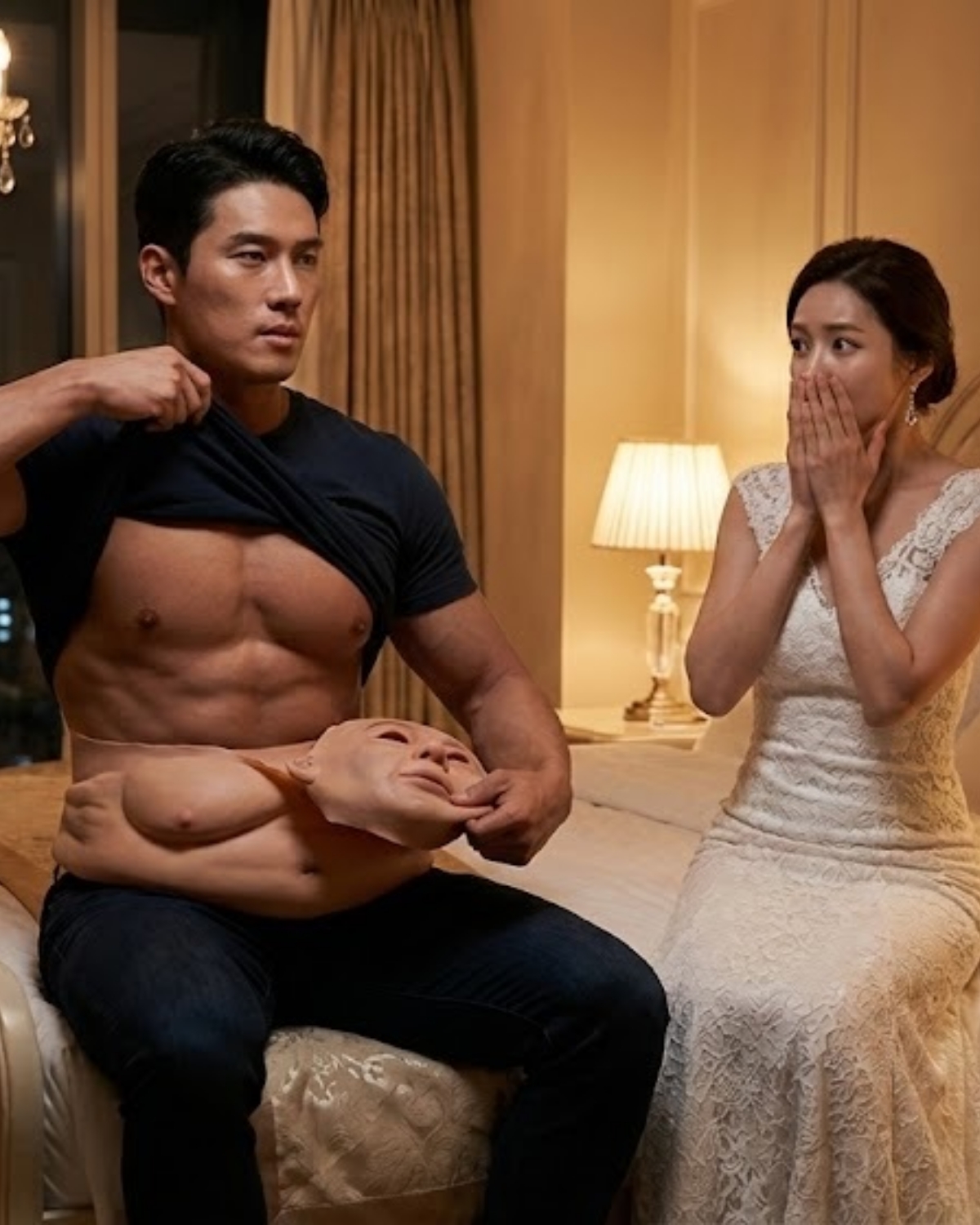 SHE WAS FORCED TO MARRY THE “PIG BILLIONAIRE” TO PAY OFF HER FAMILY’S DEBTS — BUT ON THE NIGHT OF THEIR ANNIVERSARY, SHE SCREAMED WHEN HE REMOVED HIS “SKIN,” REVEALING THE MAN EVERYONE DREAMED OF