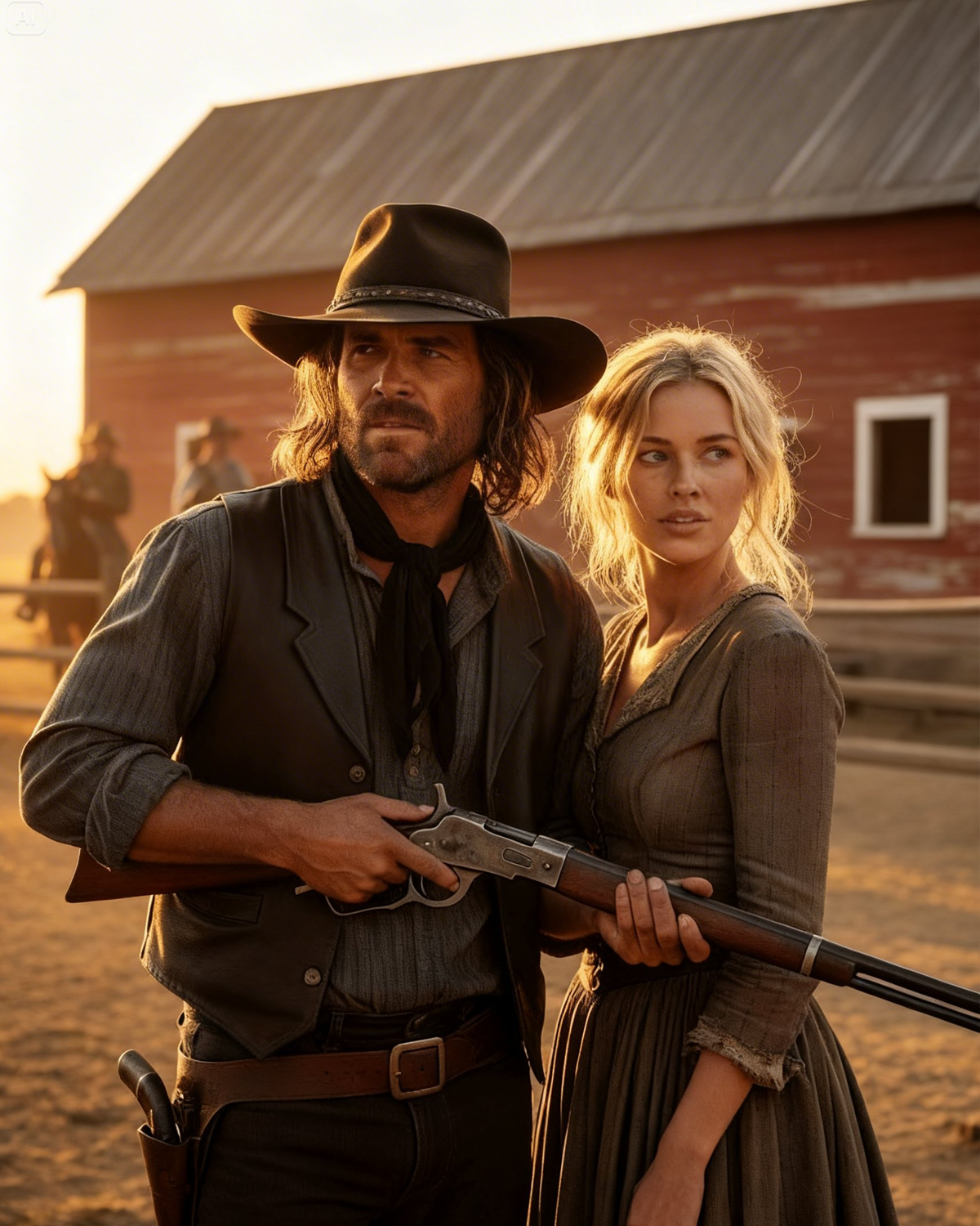 They Sent the Infertile Bride to a Cowboy as a Joke… But She Came Back With a Child