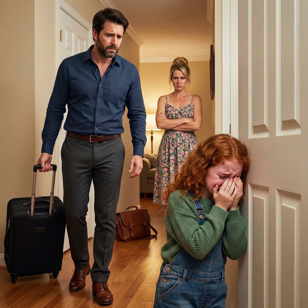 “Papa… my back hurts so much I can’t sleep. Mommy said I’m not allowed to tell you.” — I Had Just Come Home From a Business Trip When My Daughter’s Whisper Exposed the Secret Her Mother Tried to Hide