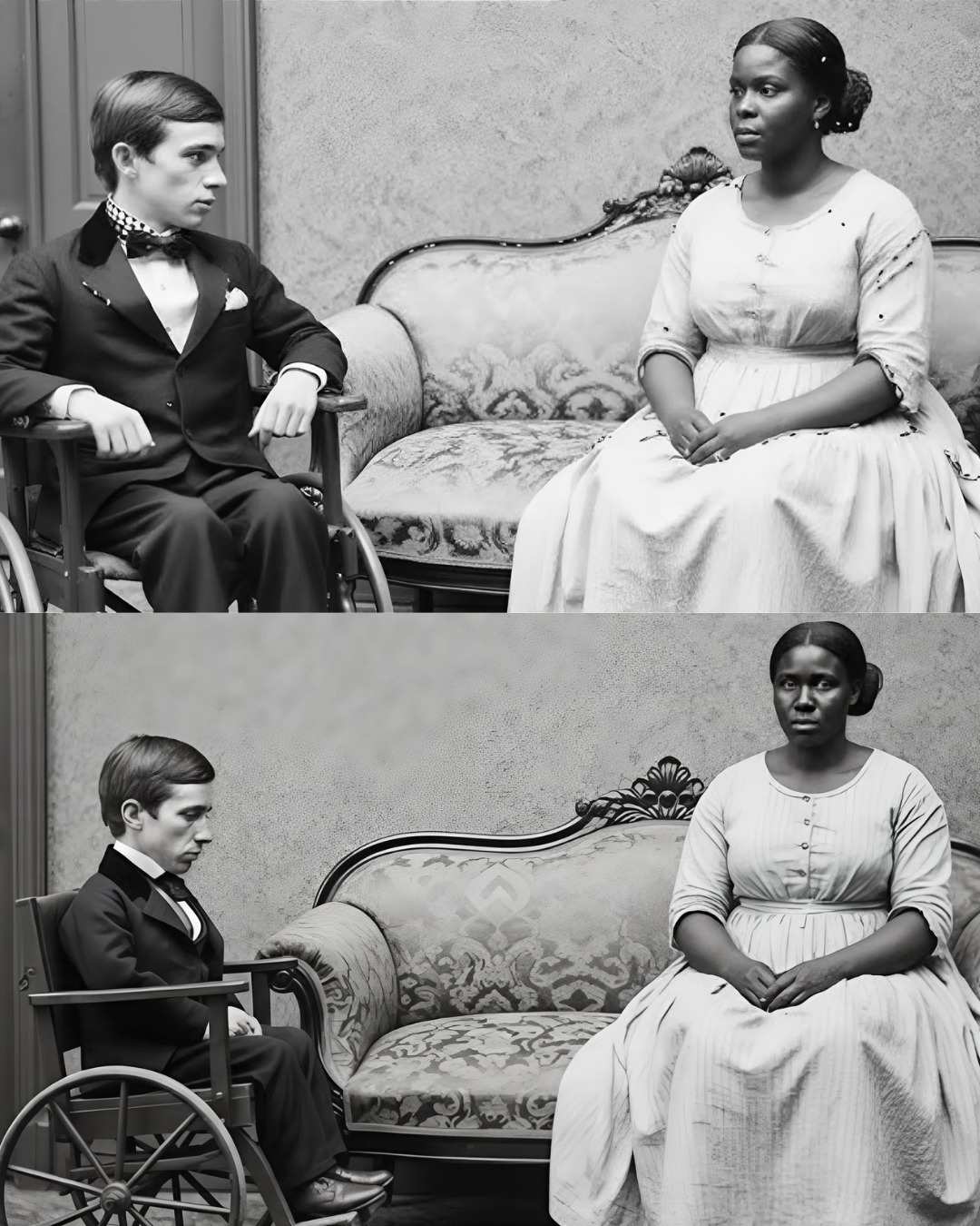 He was deemed unfit for reproduction: his father gave him to the strongest enslaved woman in 1859.