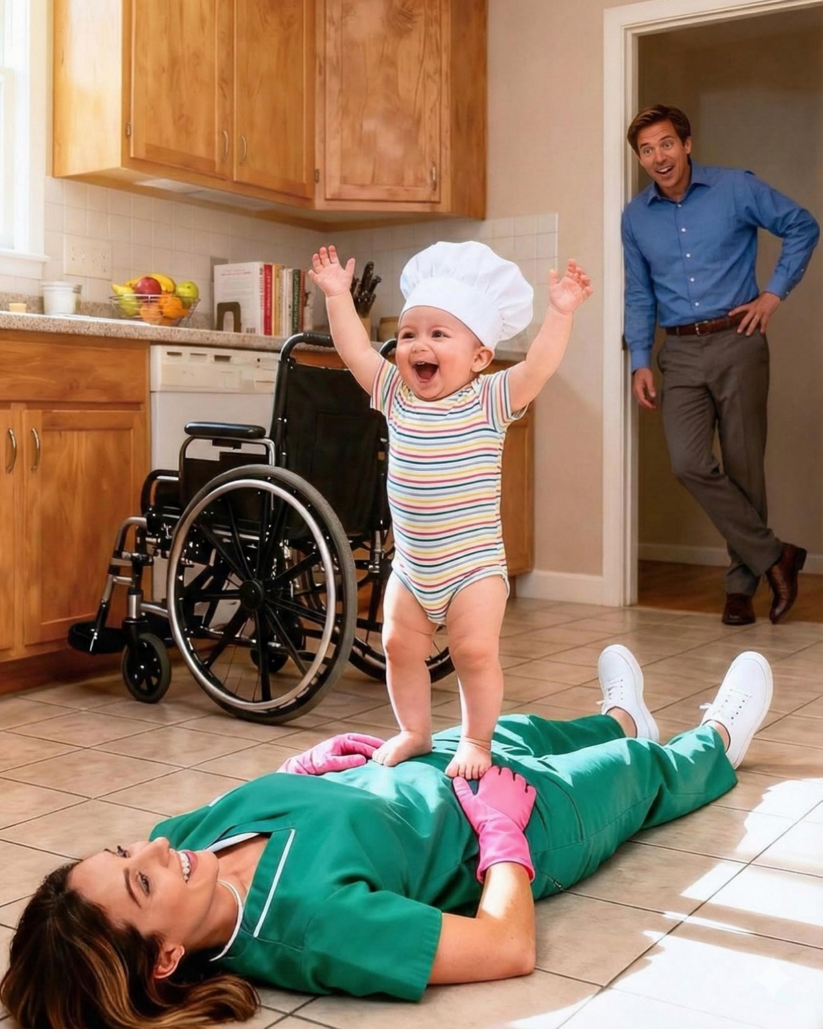 The millionaire pretended to go on a trip. But when he returned early, he saw what his maid was doing with his disabled son. He wasn’t prepared for this.