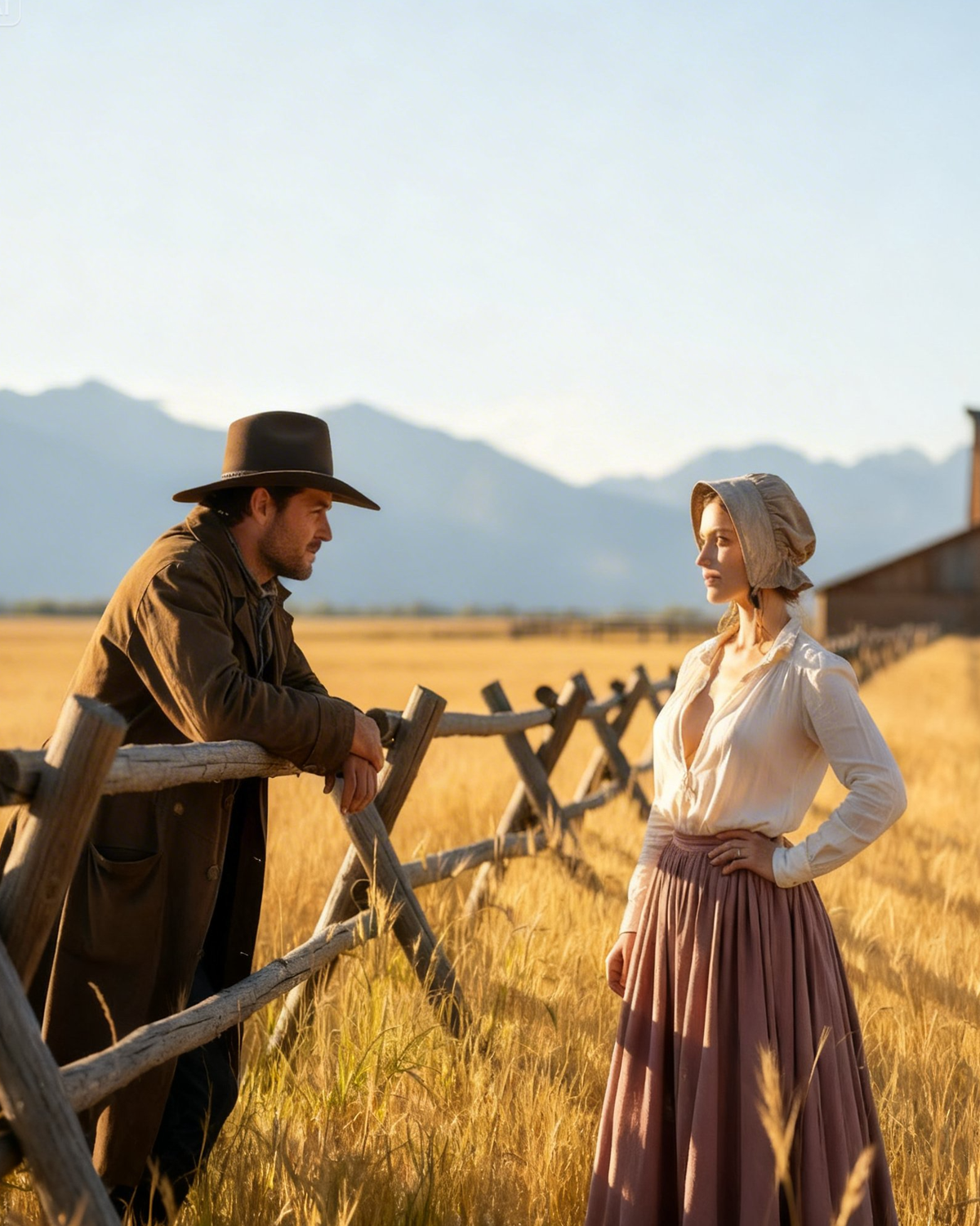 A Lonely Rancher Knocked and Said “I Was Told You Need a Rancher” — But the Widow Saw His…