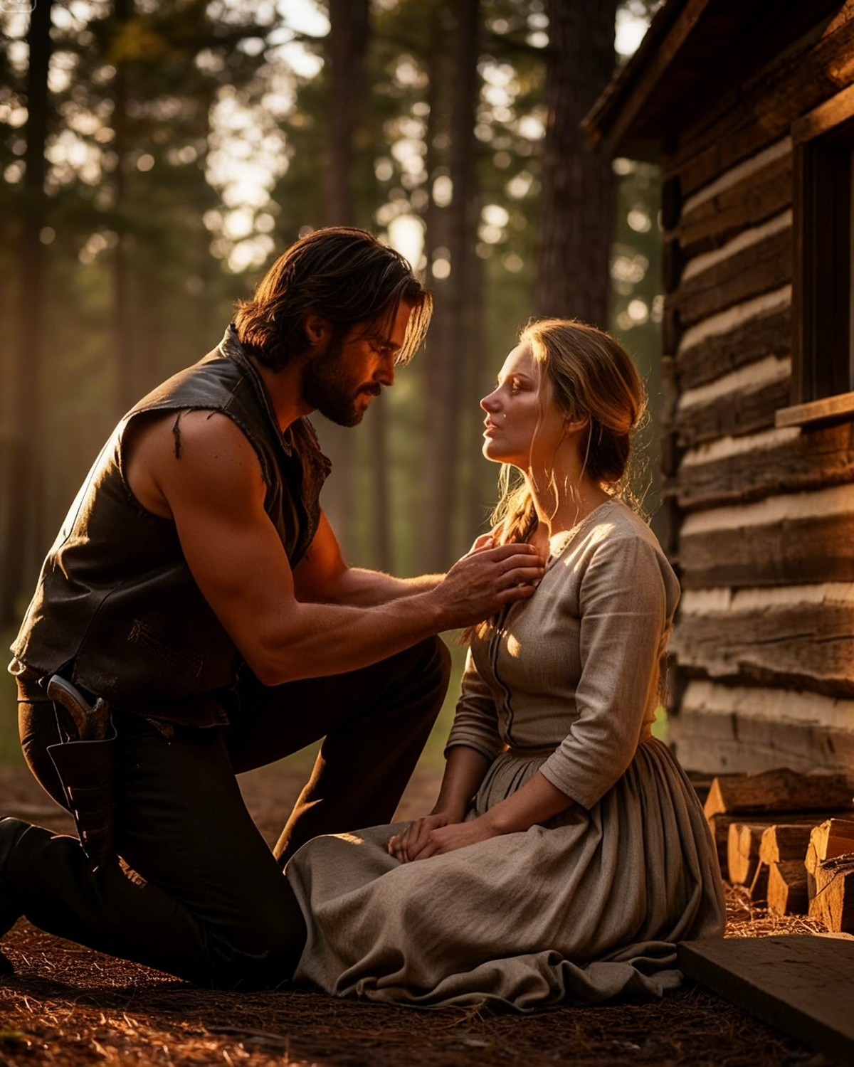 “By Winter, You’ll Have My Son Growing Inside You” — The Giant Apache’s Promise to the Lonely Widow