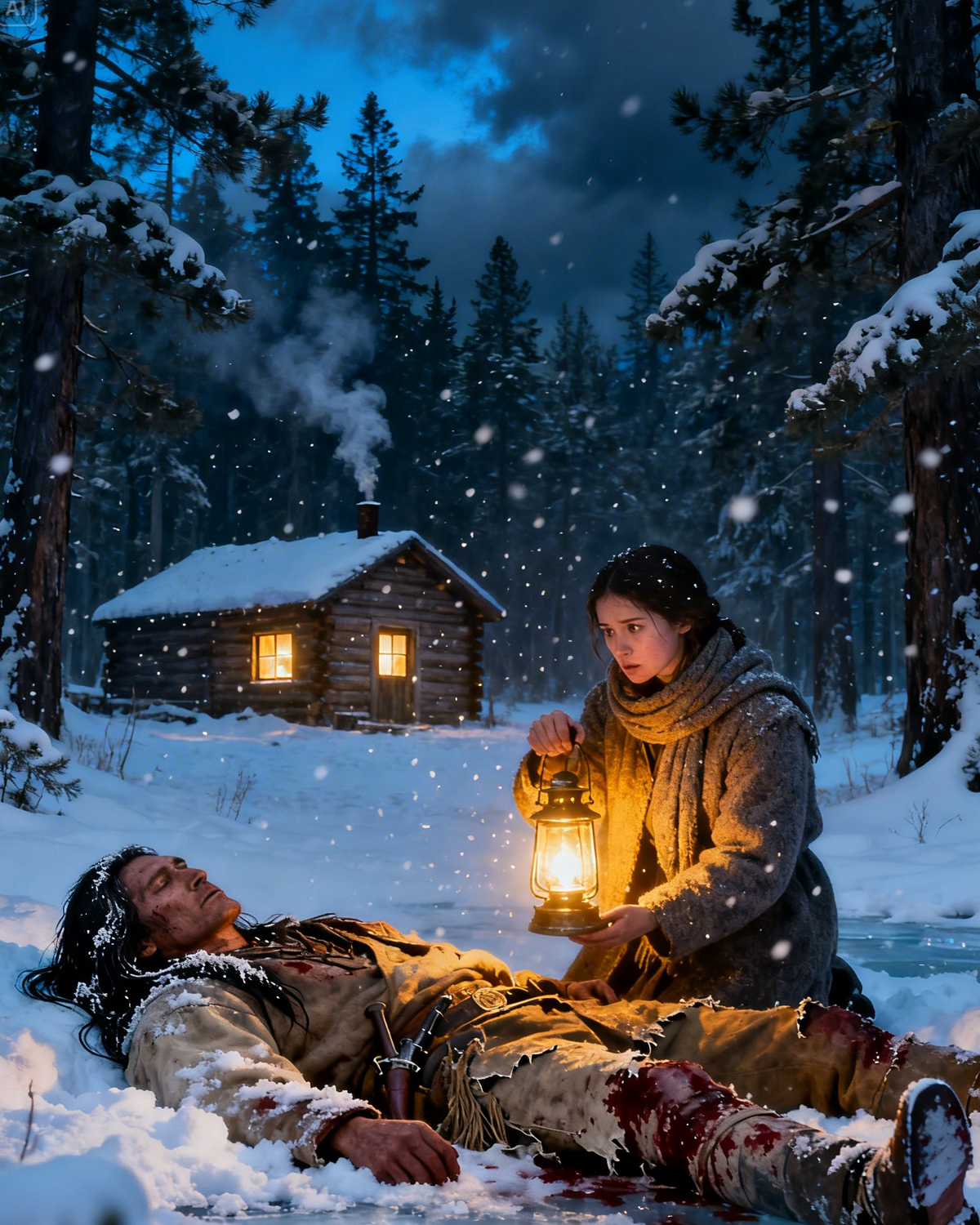 Settler Widow Saved An Apache Raider, She Was Forced To Marry Him After He Was Found In Her Cabin