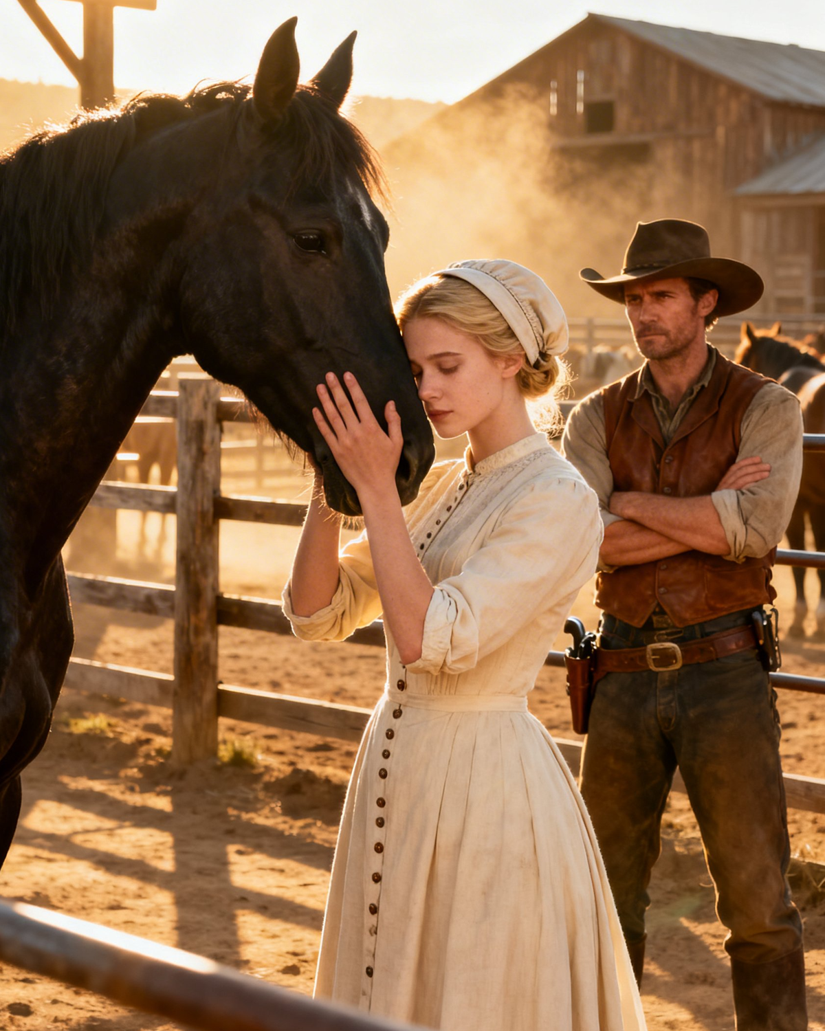 The Rich Rancher Dared Her to Train His Wild Stallion—32 Cowboys Failed. A Mail-Order Bride Won