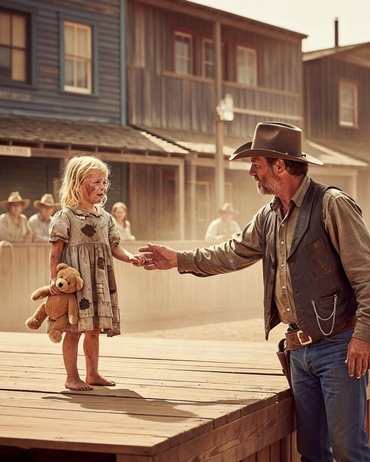 “Nobody Wants Me,” She Sobbed—Until a Billionaire Cowboy Walked Onto the Stage and Changed Everything