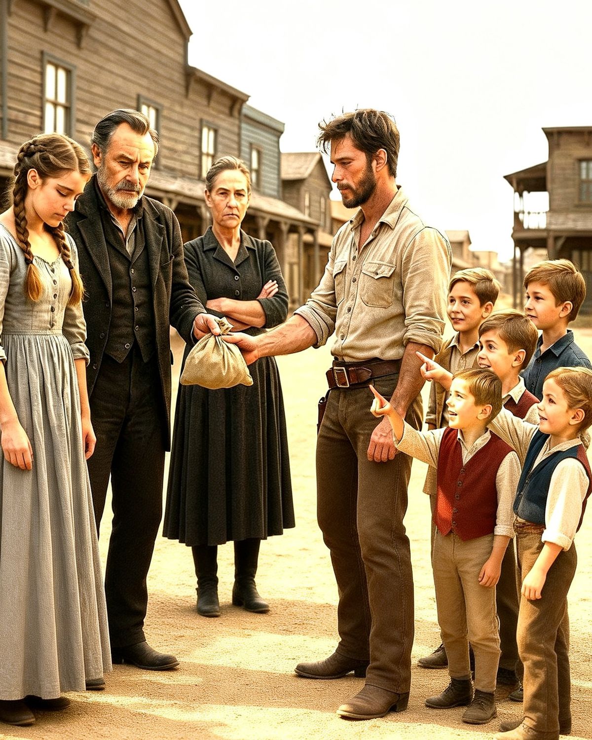 Her Parents Sold Her For Being Barren—Until A Lonely Cowboy With 5 Children Chose Her