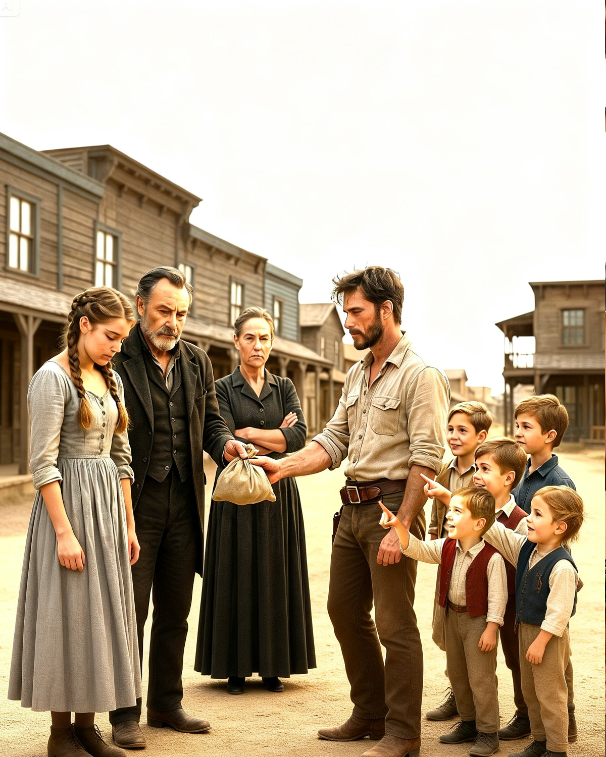 Her Parents Sold Her For Being Barren—Until A Lonely Cowboy With 5 Children Chose Her