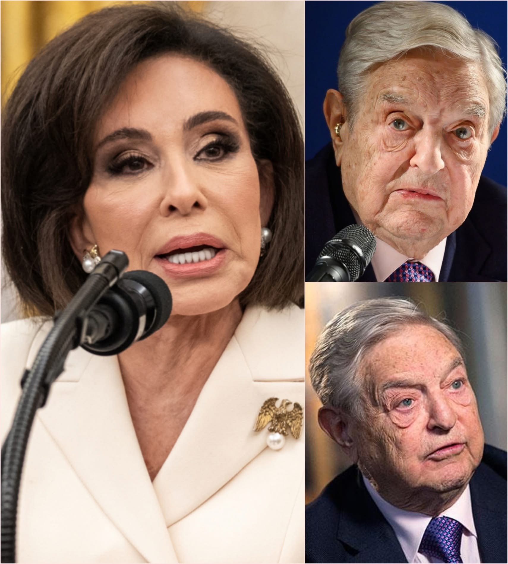 🚨 BREAKING: Jeanine Pirro moves to block George Soros from allegedly secretly bankrolling protests across America — by introducing a new proposal that could classify such funding as organized crime under the RICO Act. If enacted, Soros-linked accounts could reportedly be frozen overnight, triggering a massive political shockwave nationwide and igniting fierce debate over protest financing, free speech, and national security