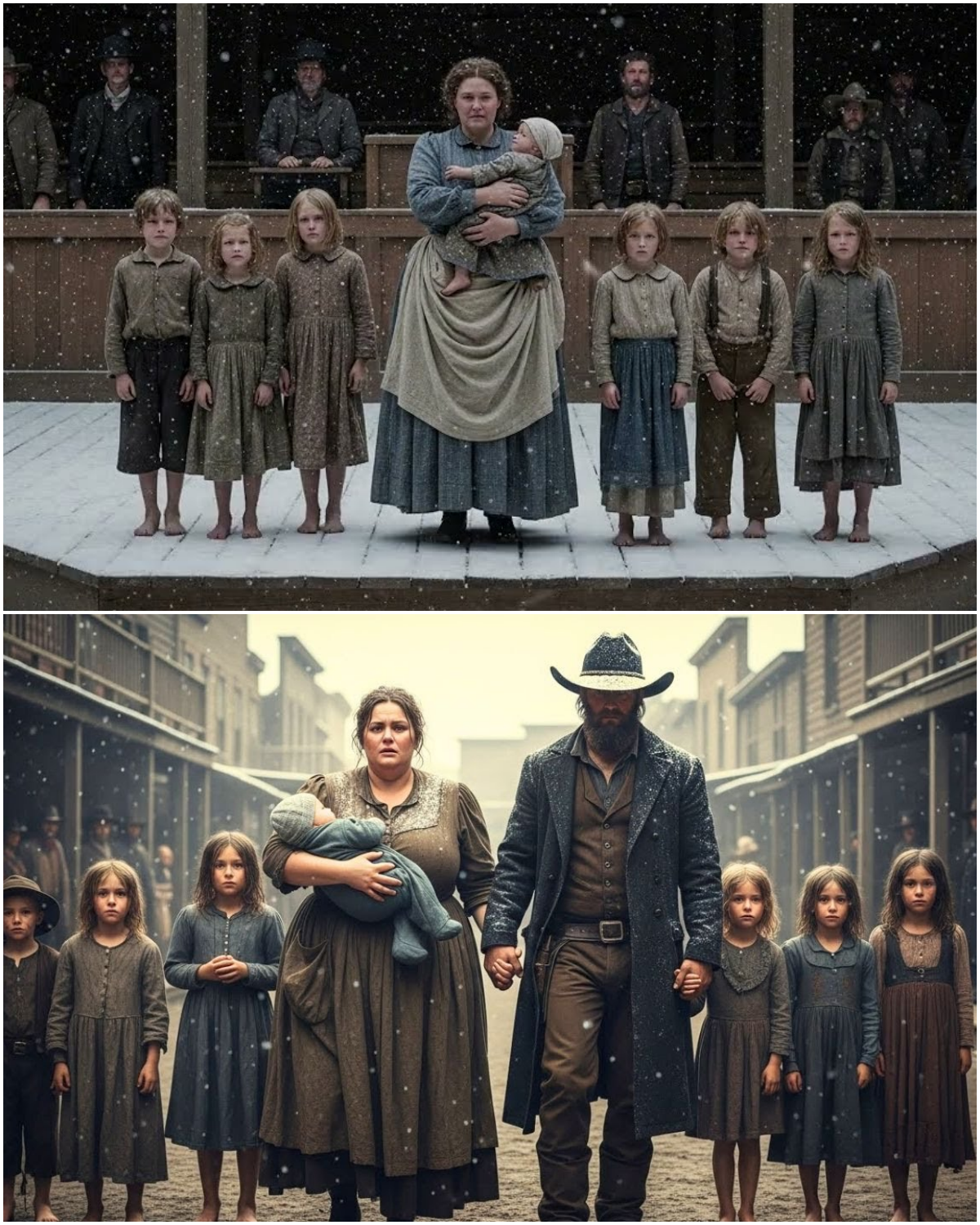 “I’ll Take Her! And All 7 of Her Children”— The Mountain Cowboy’s Choice Stunned the West