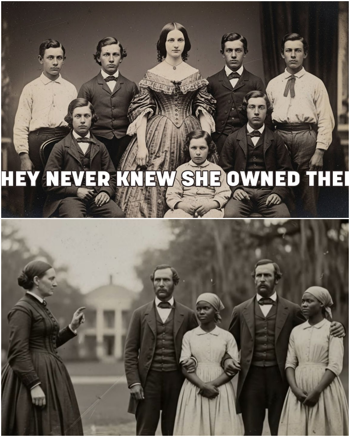 Georgia’s Darkest 1847 Secret — The Plantation Lady Who Used Her Sons to Breed Slaves