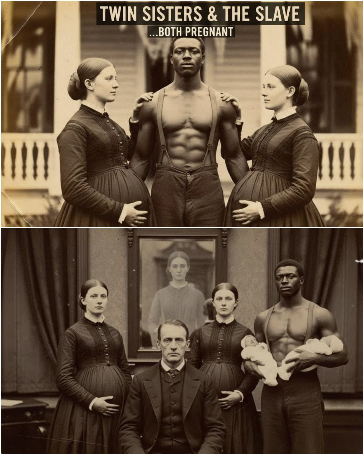 The Alabama Twin Sisters Who Shared One Male Slave Between Them… Until They Both Got Pregnant