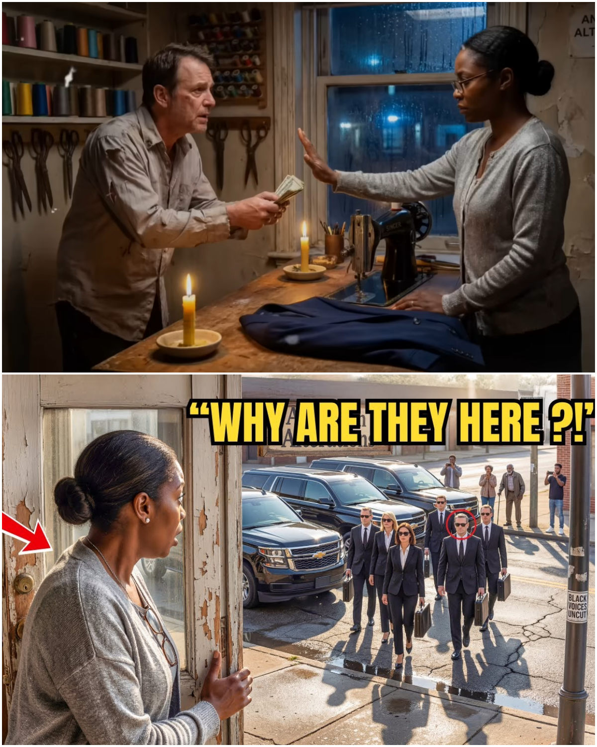 Poor Black Tailor Fixed Billionaire’s Suit for Free — Next Day, Lawyers Arrived at Her Shop