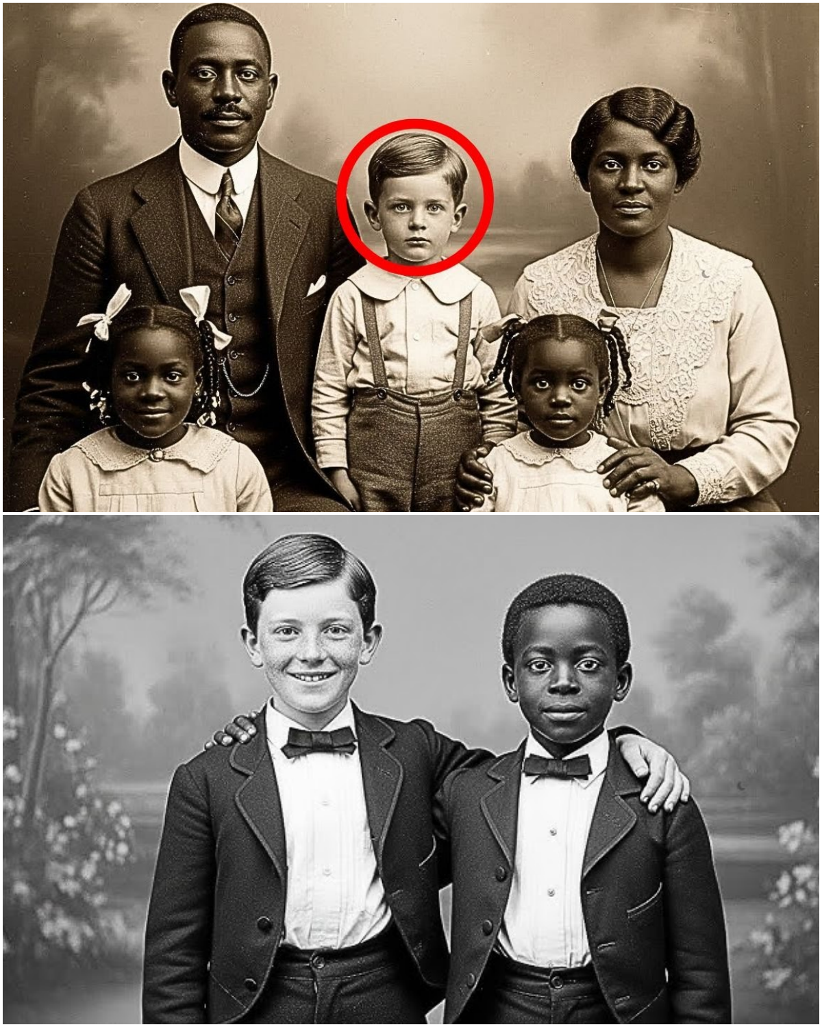 This 1920 portrait holds a mystery that no one has ever been able to unravel — until now