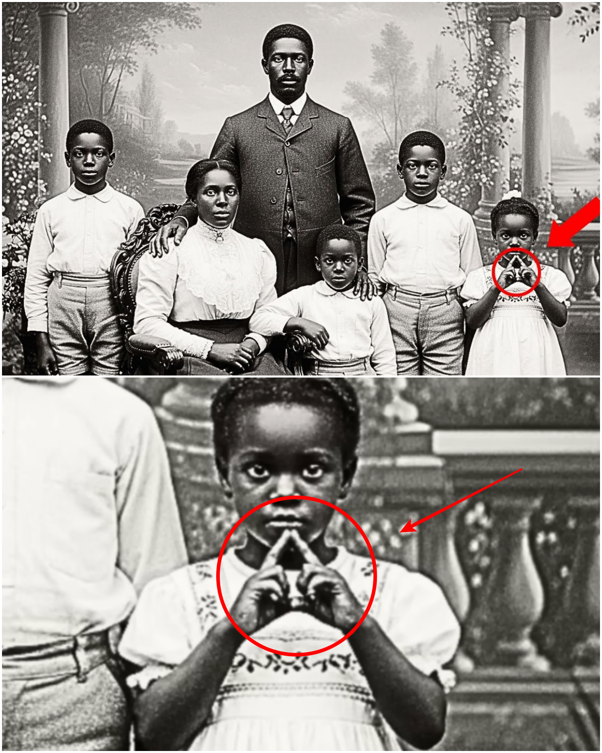 It Was Just a Family Photo—But Look Closely at One of the Children’s Hands