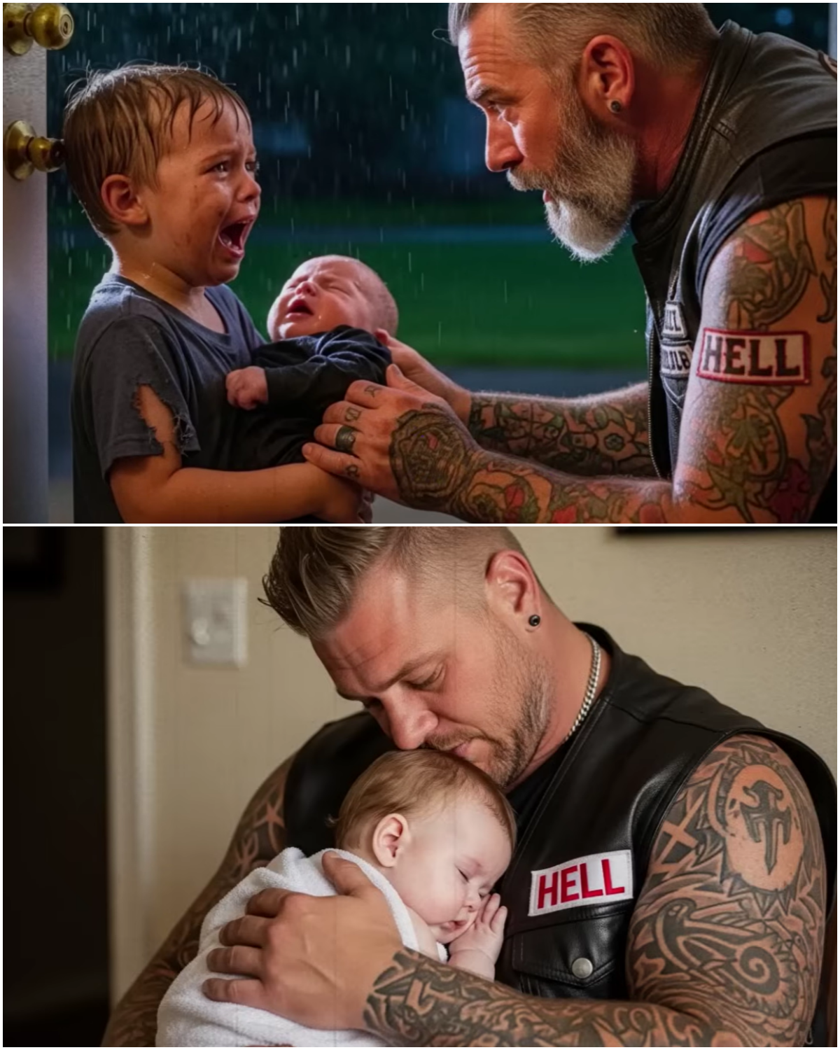 “Hide My Sister!” Midnight Knock at Hells Angels’ Door — 97 Bikers Took a Stand