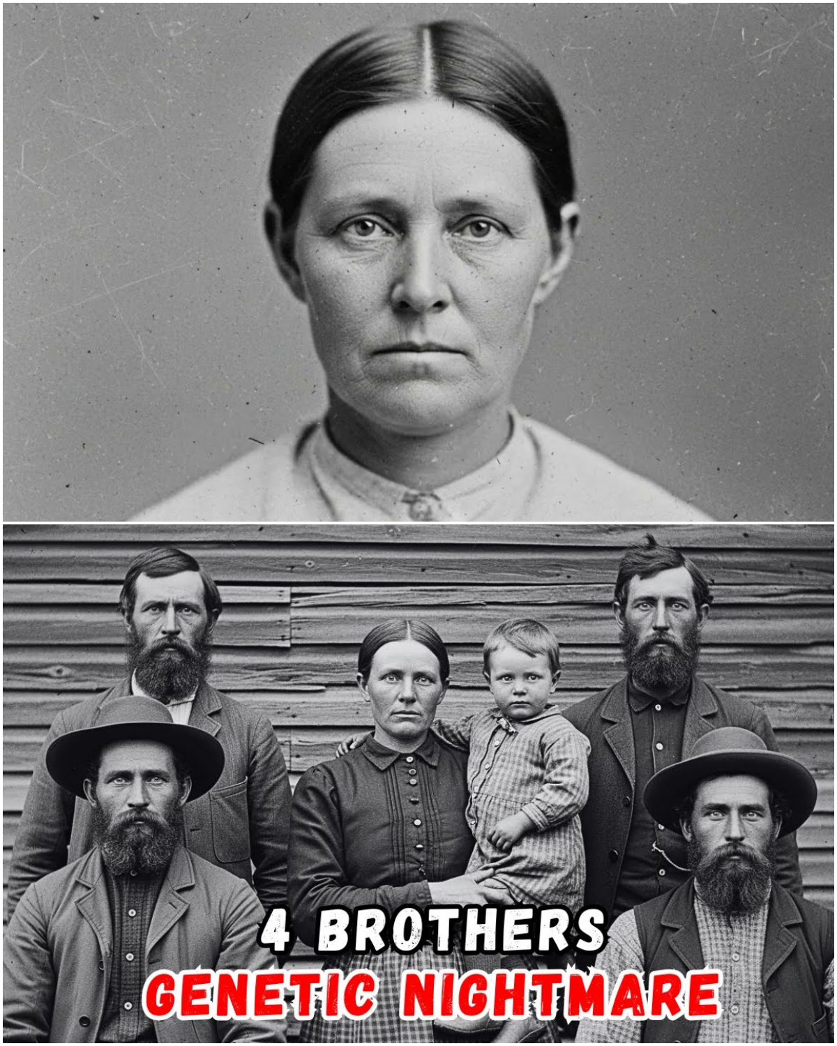 She Was Married to 4 Brothers Who All Took Turns — But Only One Could Give Her Children (1880s)