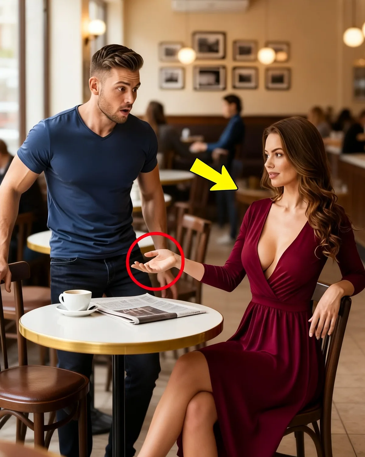 Single Dad Had A Terrible Blind Date, And The Girl Next Table Said, “If You’re Free, Sit Here.”