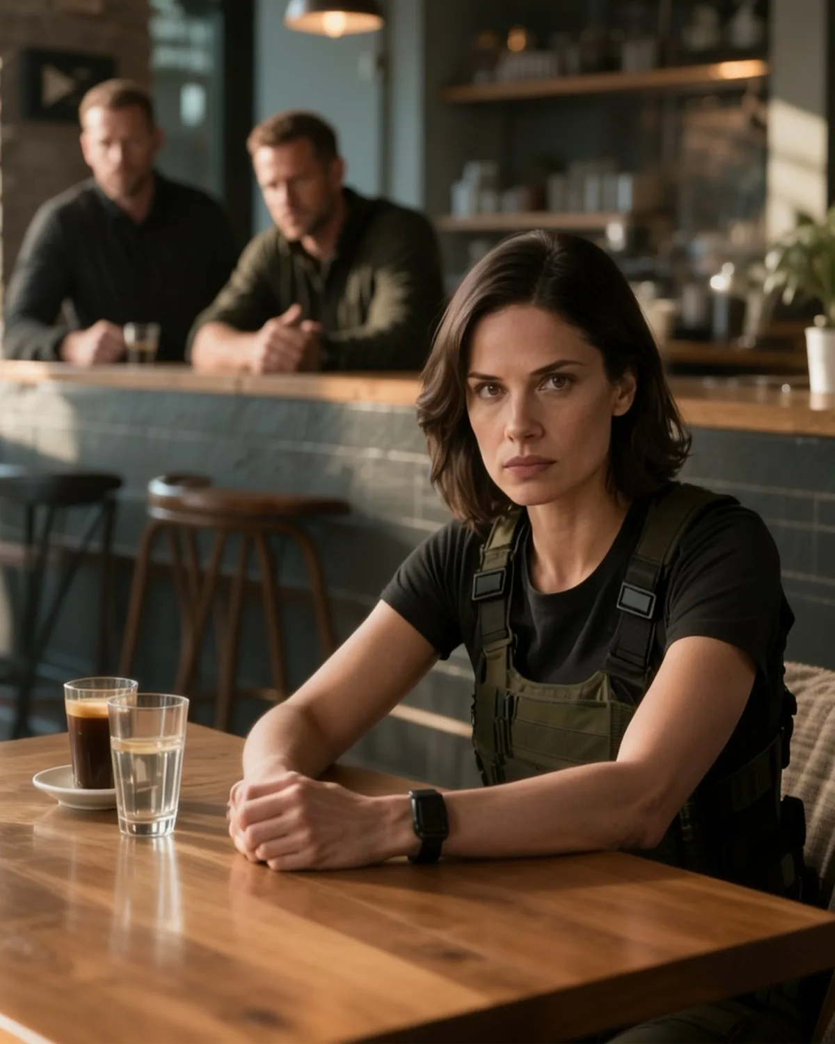 They Took Her for an Easy Mark in the Café — 15 Seconds Later, They Realized She Was a SEAL Veteran