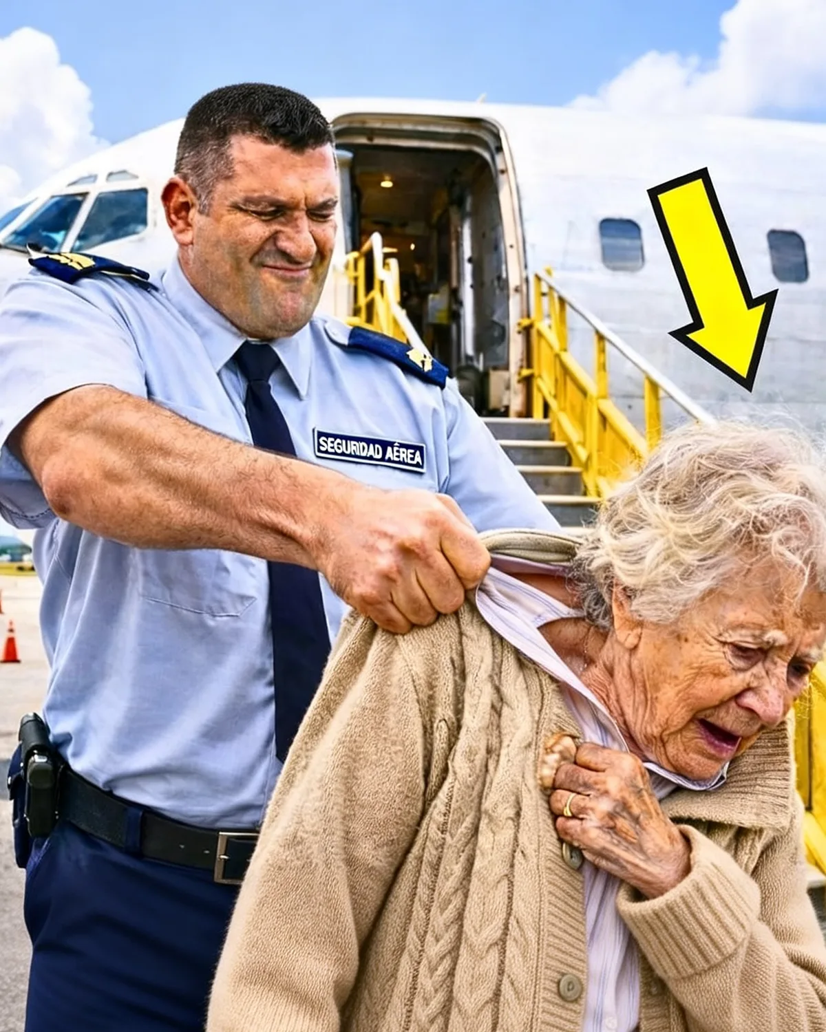 He let her down because of her appearance—without imagining that his daughter was the owner of the plane…