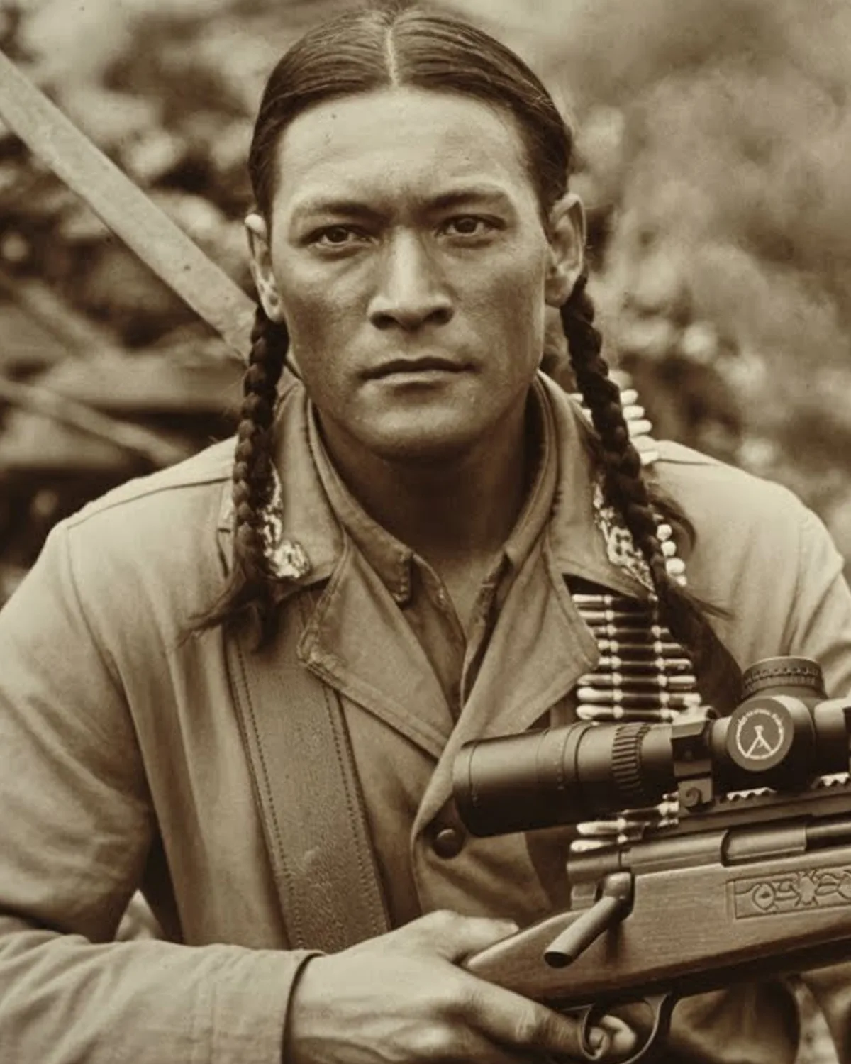 The Greatest Native Sniper to Ever Fight in World War II