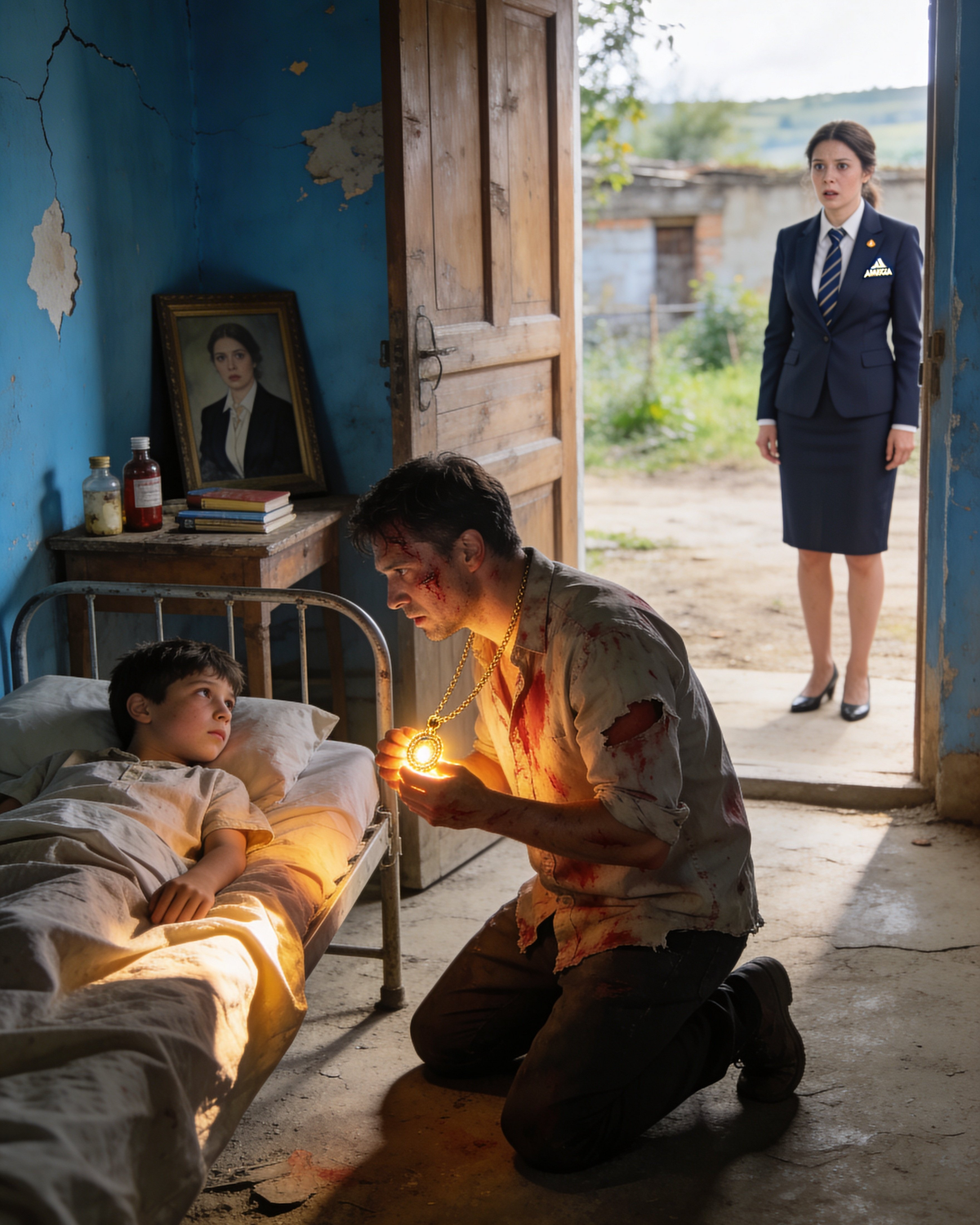 THE MILLIONAIRE WENT TO THE EMPLOYEE’S HOUSE UNANNOUNCED