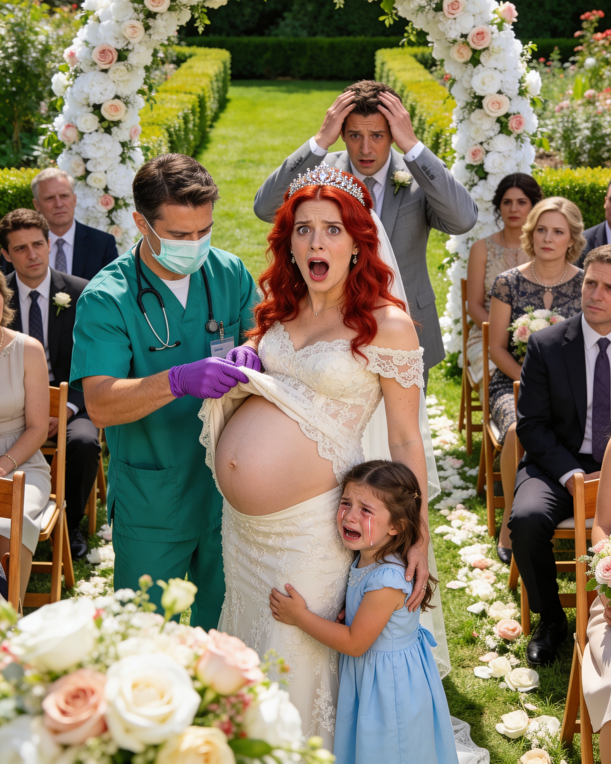 MAID exposes BRIDE’S FAKE PREGNANCY at the ALTAR — MILLIONAIRE in SHOCK does the UNTHINKABLE