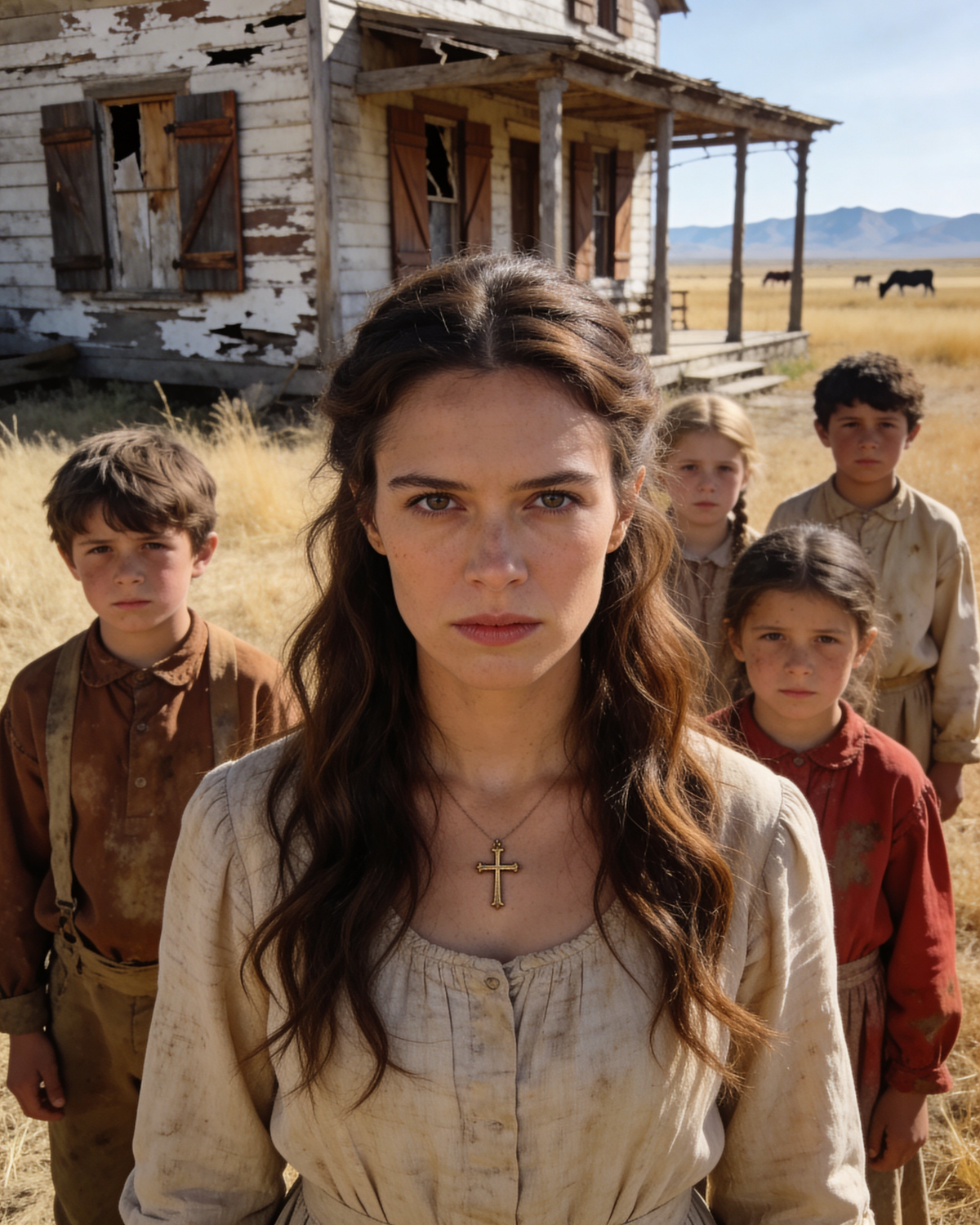 Mail-Order Bride Arrived to Find 7 Children and No Husband—But She Became the Mother They wished for