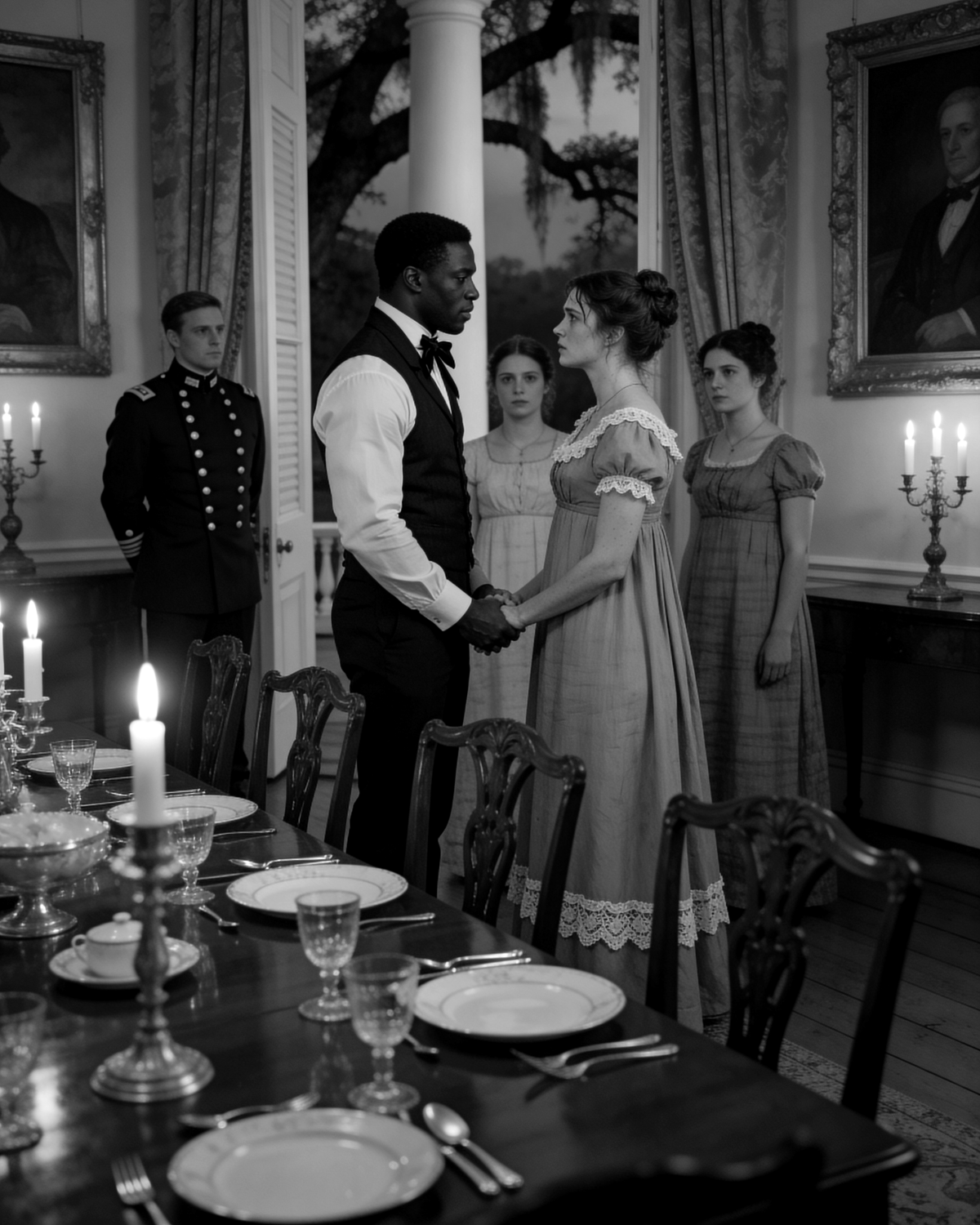 The colonel offered the slave one of his daughters… He chose a fat mistress, shocking everyone.