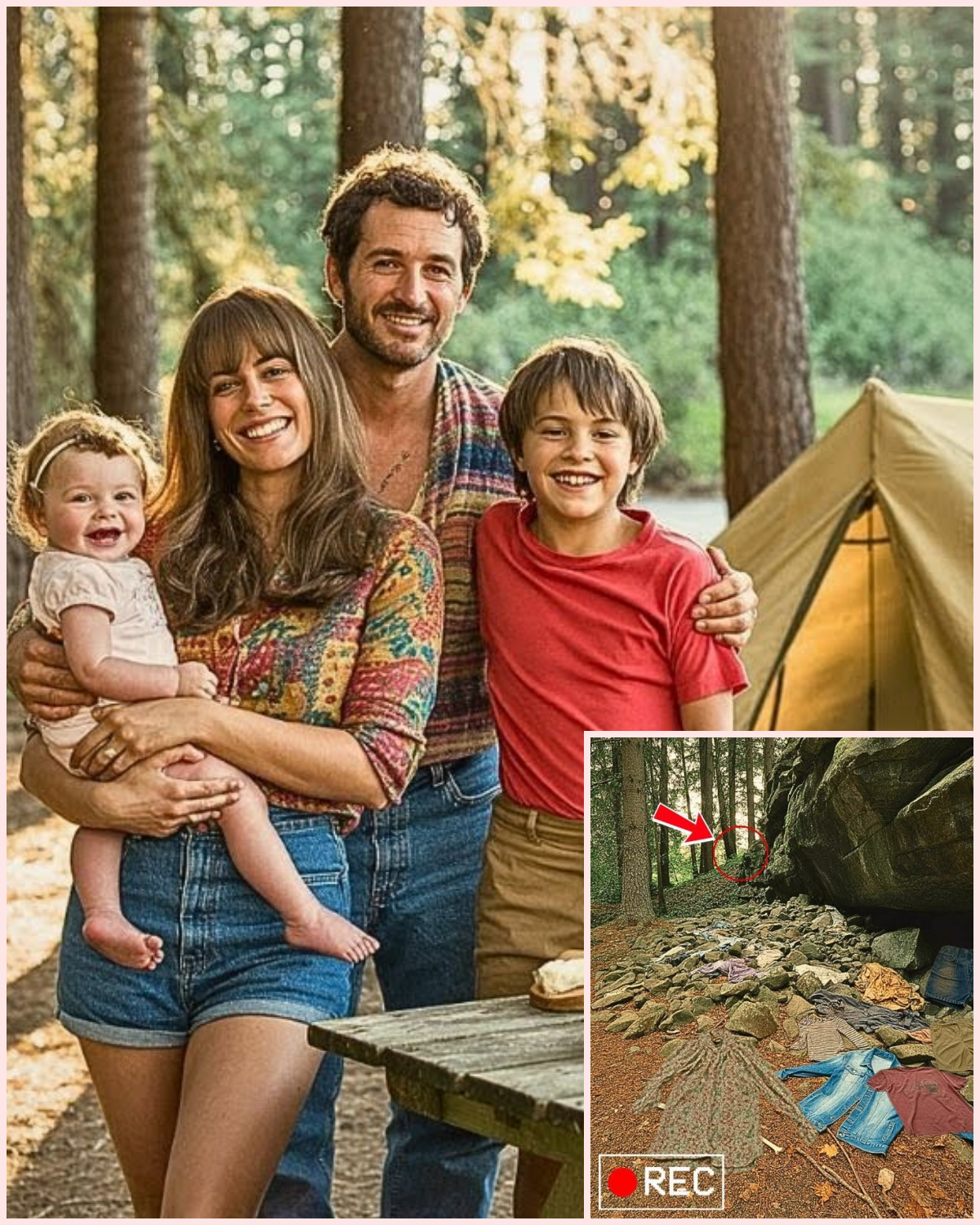 Family Went Missing During Camping Trip, 7 Months Later a Strange Discovery Changes Everything…