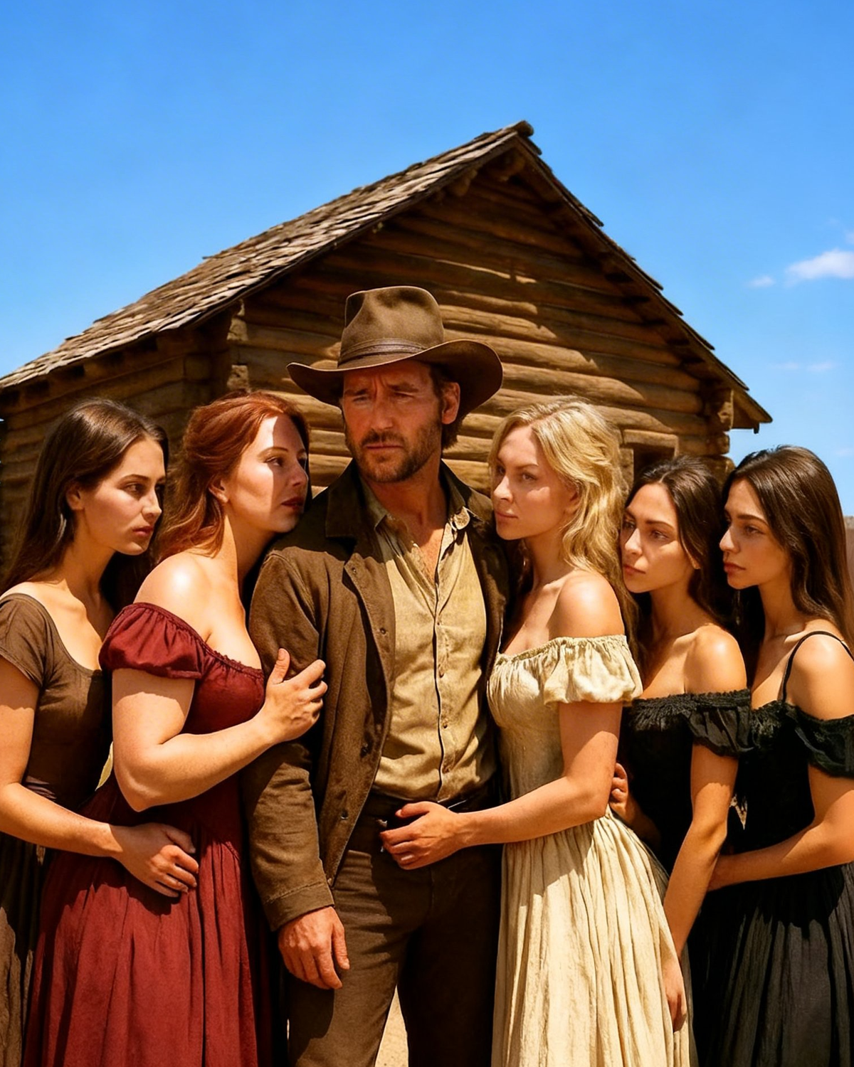 “You Can Handle All Five of Us?” — Said the Beautiful Women Living in His Inherited Cabin