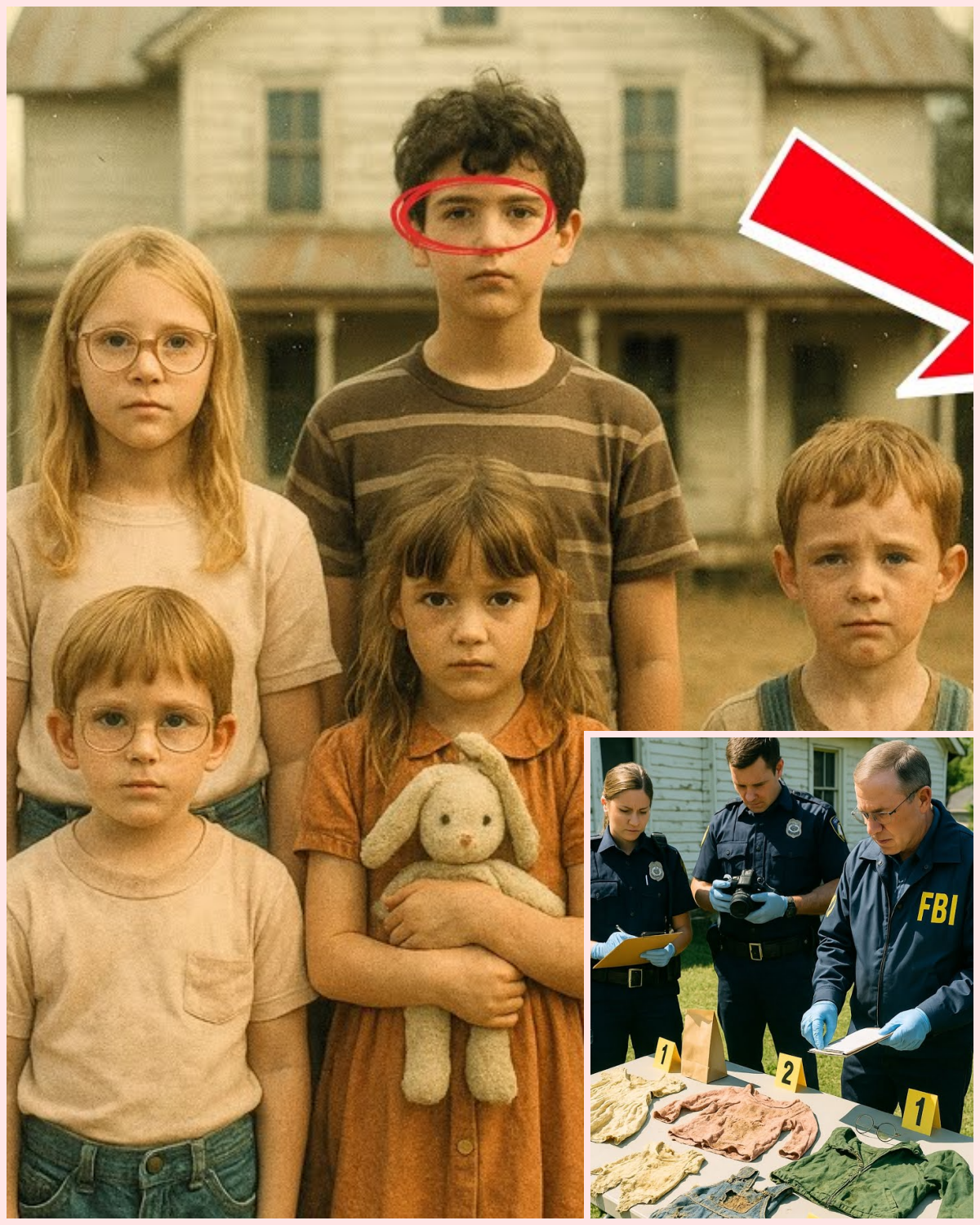 Five Children Vanished From a Rural Farmhouse in 1989 — FBI’s 2024 Discovery Stunned the Country