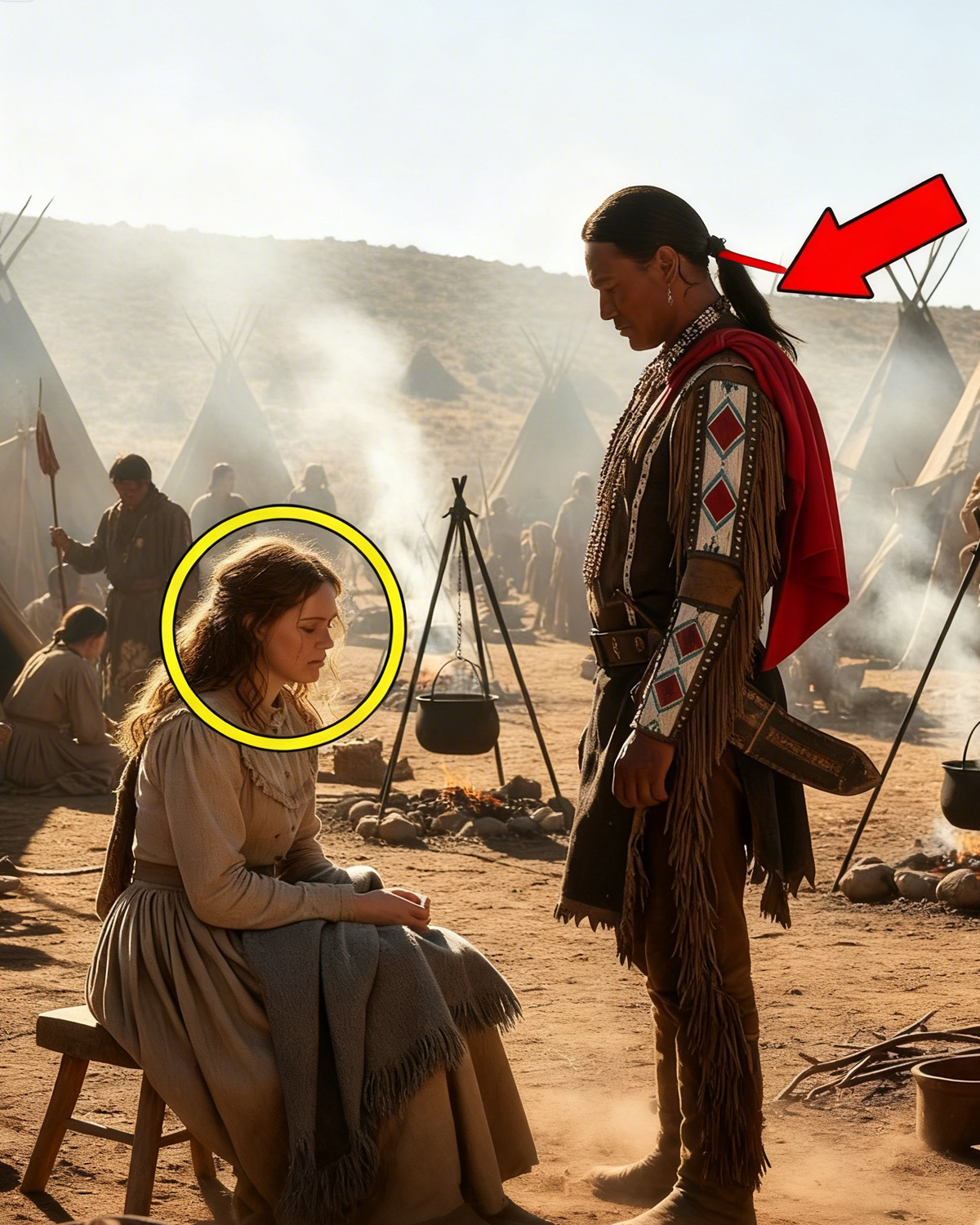 She Was Sent to an Apache Camp for Being Barren, But He Said, “I Never Wanted Sons”.