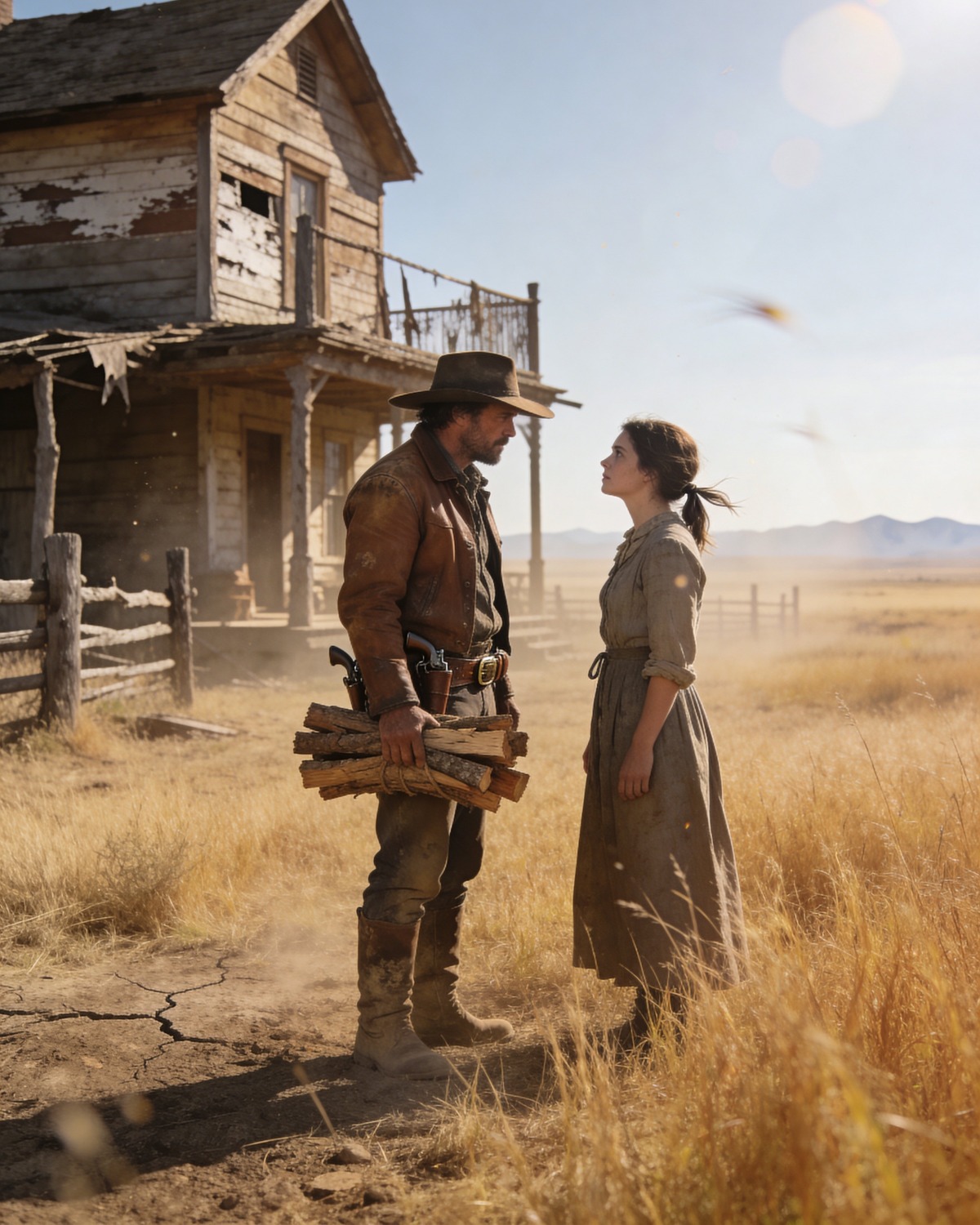 HE BOUGHT AN ABANDONED RANCH FOR $1, THEN DISCOVERED A GIRL LIVING INSIDE