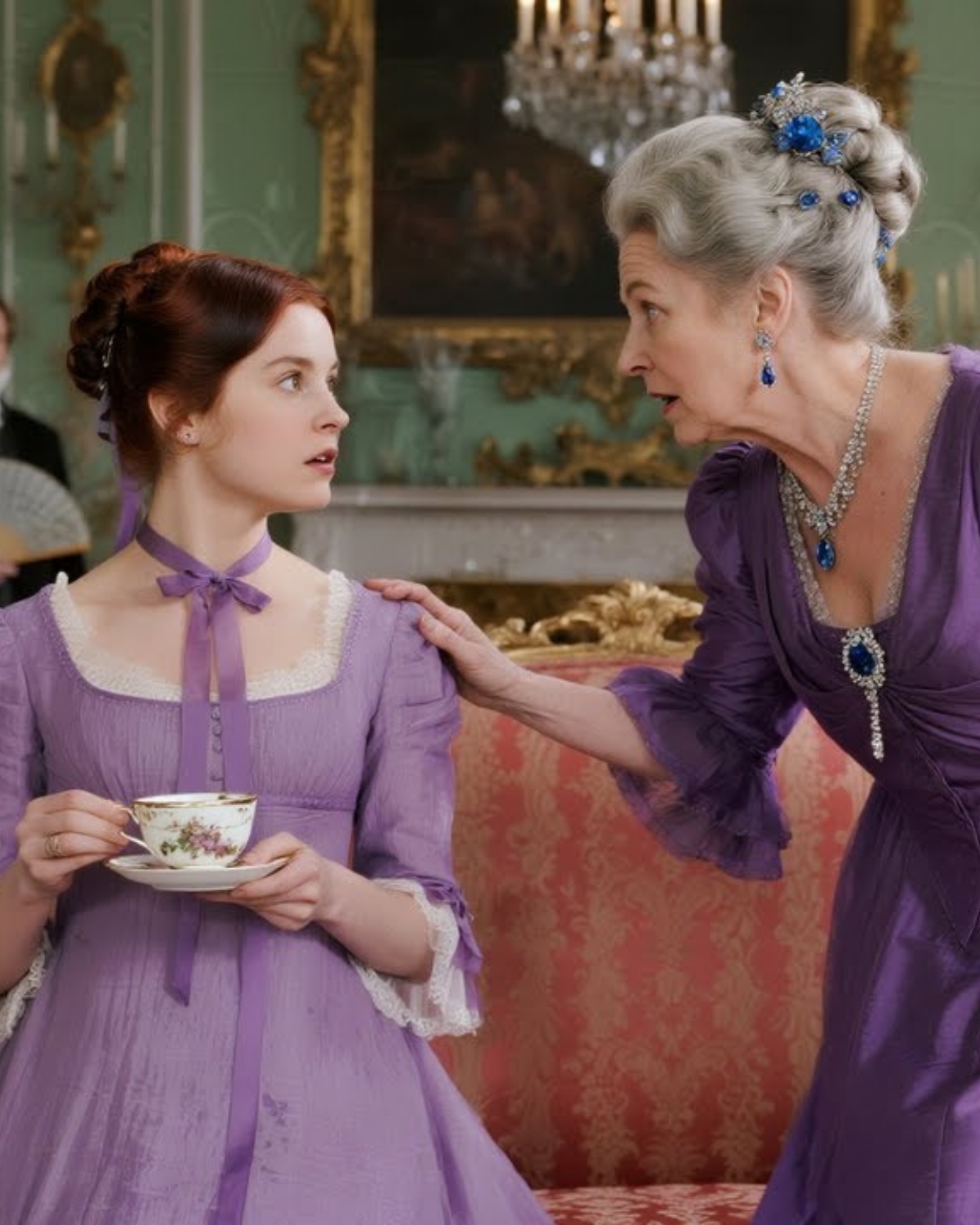 SHE WAS HAVING TEA ALONE—UNTIL THE DUKE’S MOTHER WHISPERED: “PRETEND YOU’RE MY SON’S FIANCÉE”.