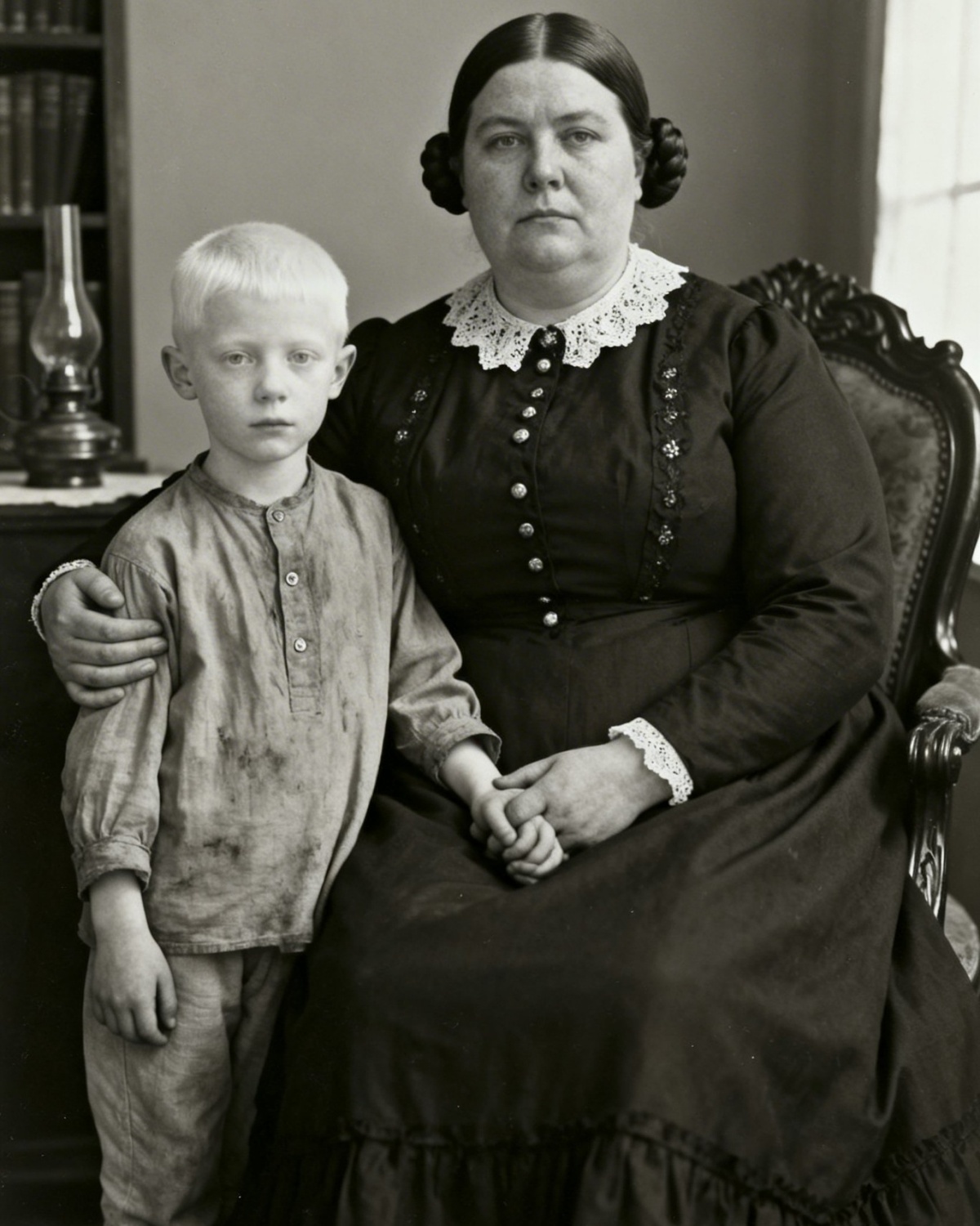 NO MASTER WANTED THE ALBINO SLAVE BOY… UNTIL THE OBESE PLANTATION OWNER BOUGHT HIM FOR HERSELF….