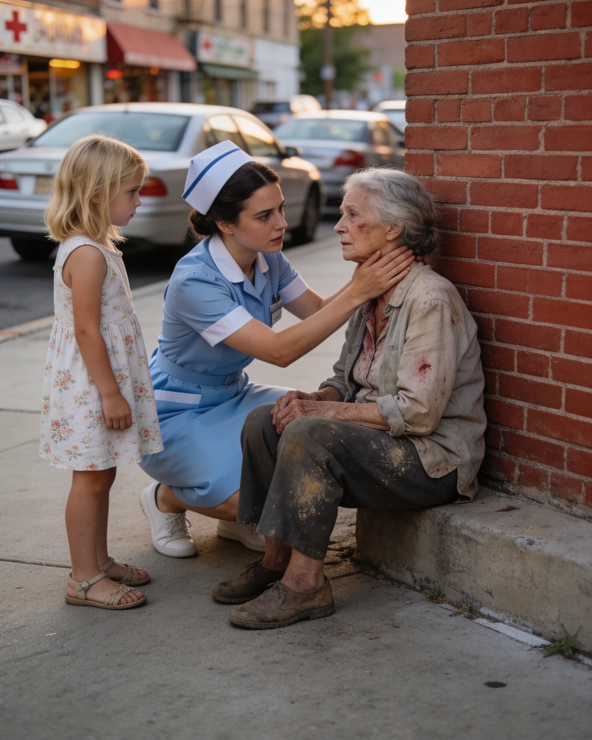 A single mother missed her job interview to help a stranger… The next day, a CEO came looking for her.