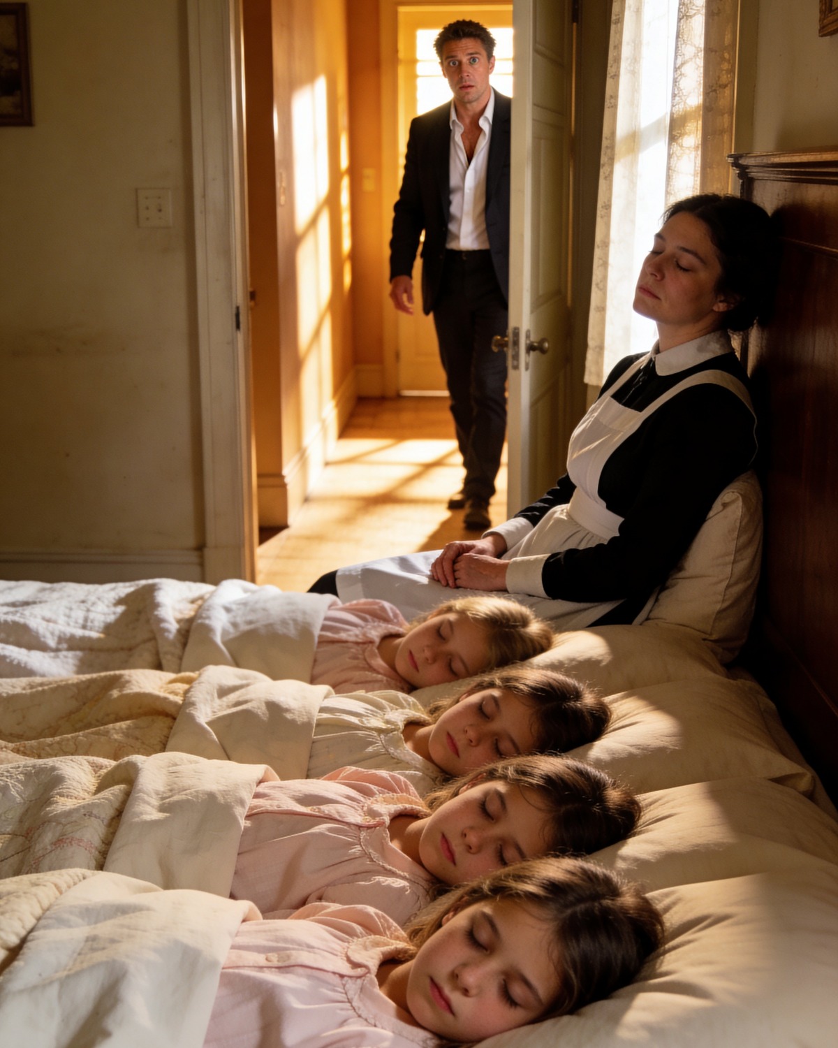 A WEALTHY FATHER WENT THROUGH 37 NANNIES IN TWO WEEKS — UNTIL ONE WOMAN WALKED IN AND SAW WHAT NO ONE ELSE DID