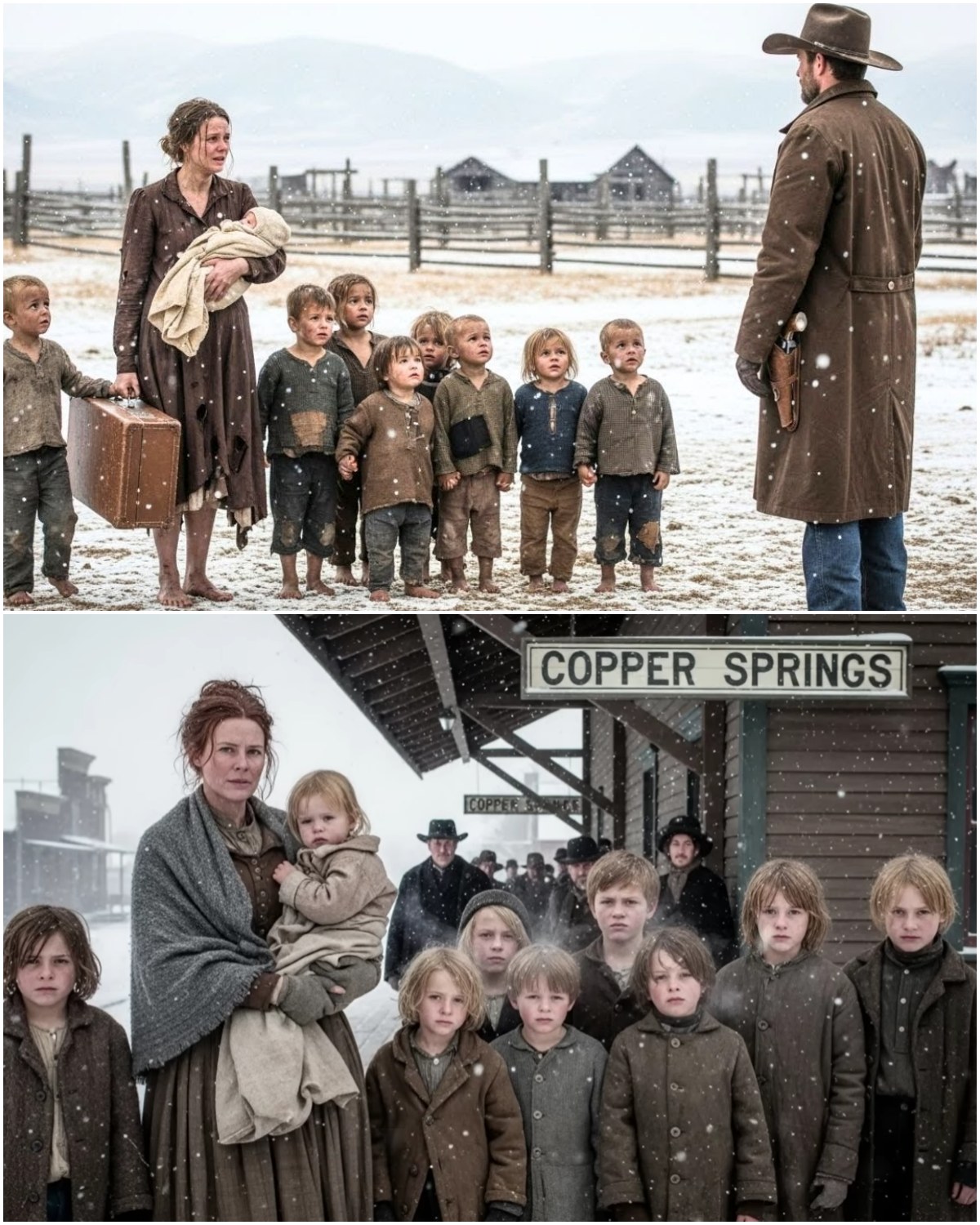 A Starving Widow With 9 Children Married a Stranger for Food — Then She Saw What He Truly Owned