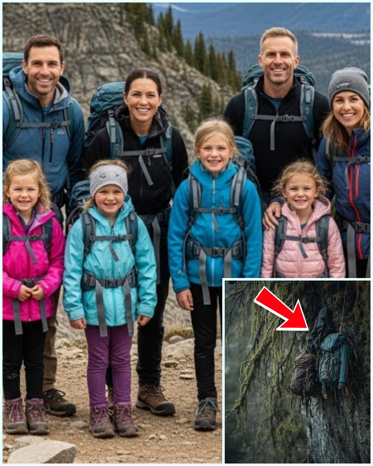 Two Families Vanished on a Mountain Trip — 6 Years Later, Rangers Found Some Bag Packs