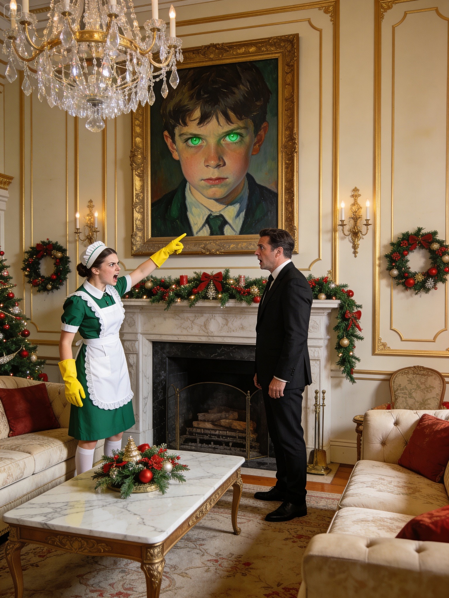 “Sir, I Lived With That Boy In The Orphanage!” The Maid Shouted After Seeing The Portrait